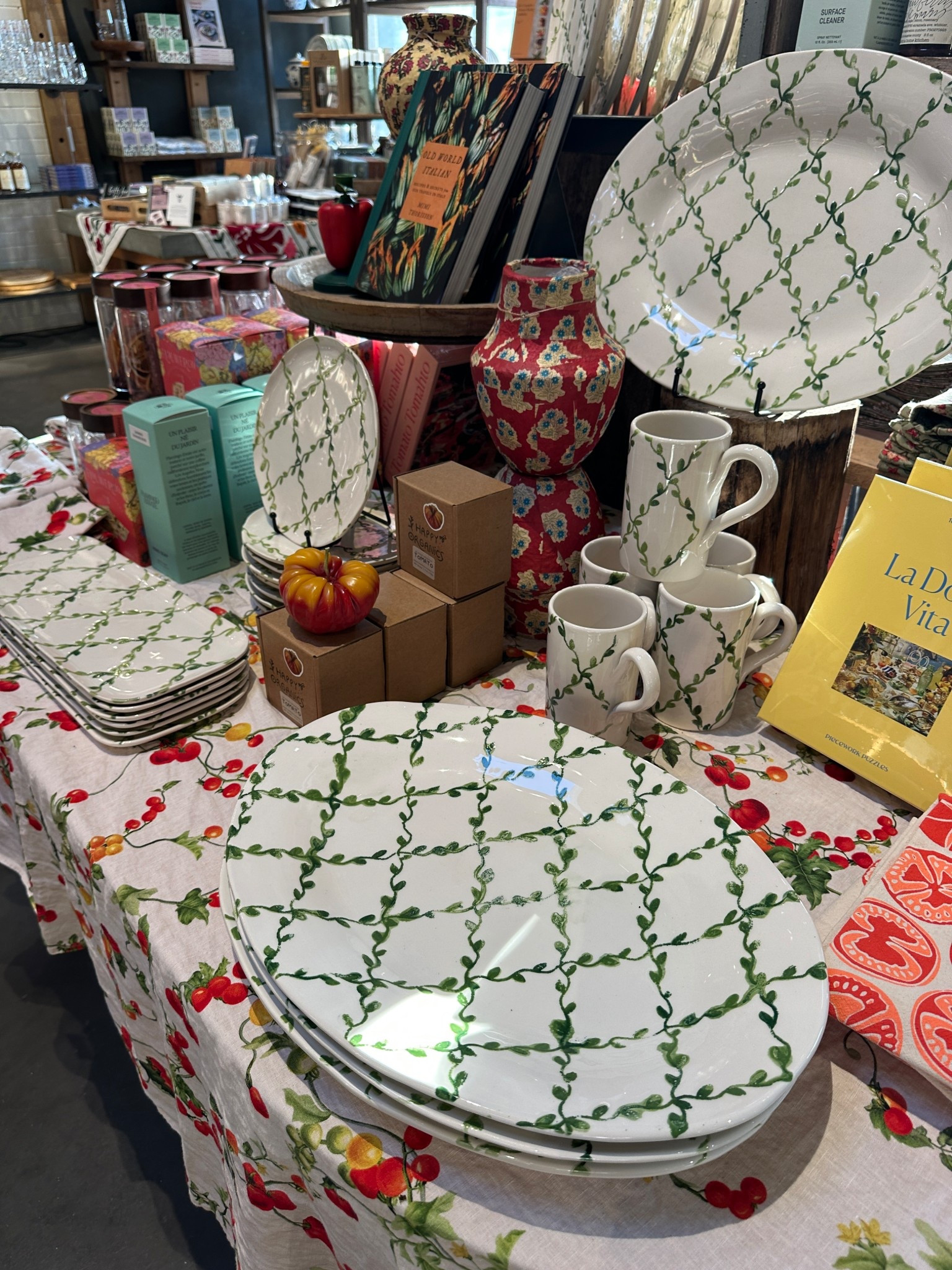 Garden lattice dinnerware and tomato table decor - perfect for spring entertaining!

#ltkterrain #ltkspring

#LTKHome #LTKMothersDay #LTKSeasonal