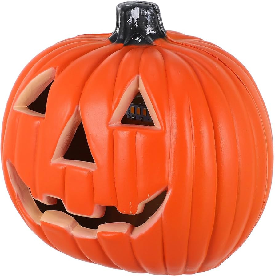 Halloween Pumpkin Lights Jack O Lantern Pumpkin Decor Light Up Pumpkin Vintage Halloween Decorati... | Amazon (US)