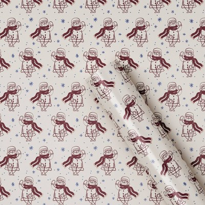 30" 25 sq ft Christmas Roll Wrap Bundled for Winter - Wondershop™ | Target