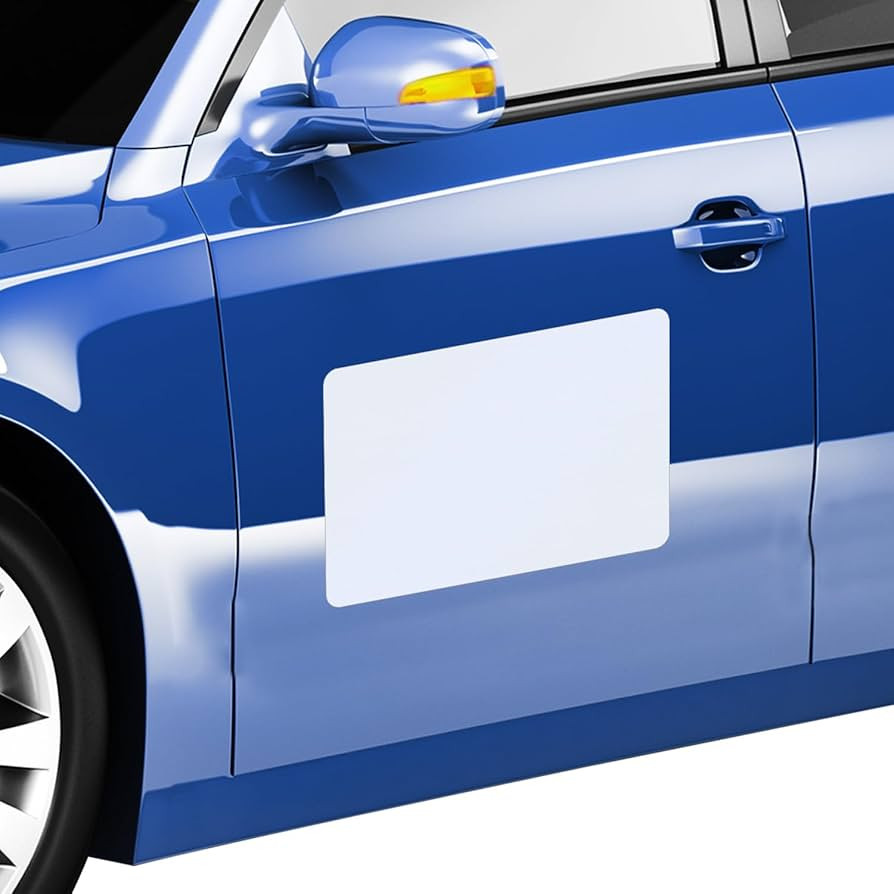 SmartSign 2-Pack Blank Car Magnet Signs - 12"x18", 40 mil Thick Blank Truck/Vehicle Door Magnetic... | Amazon (US)