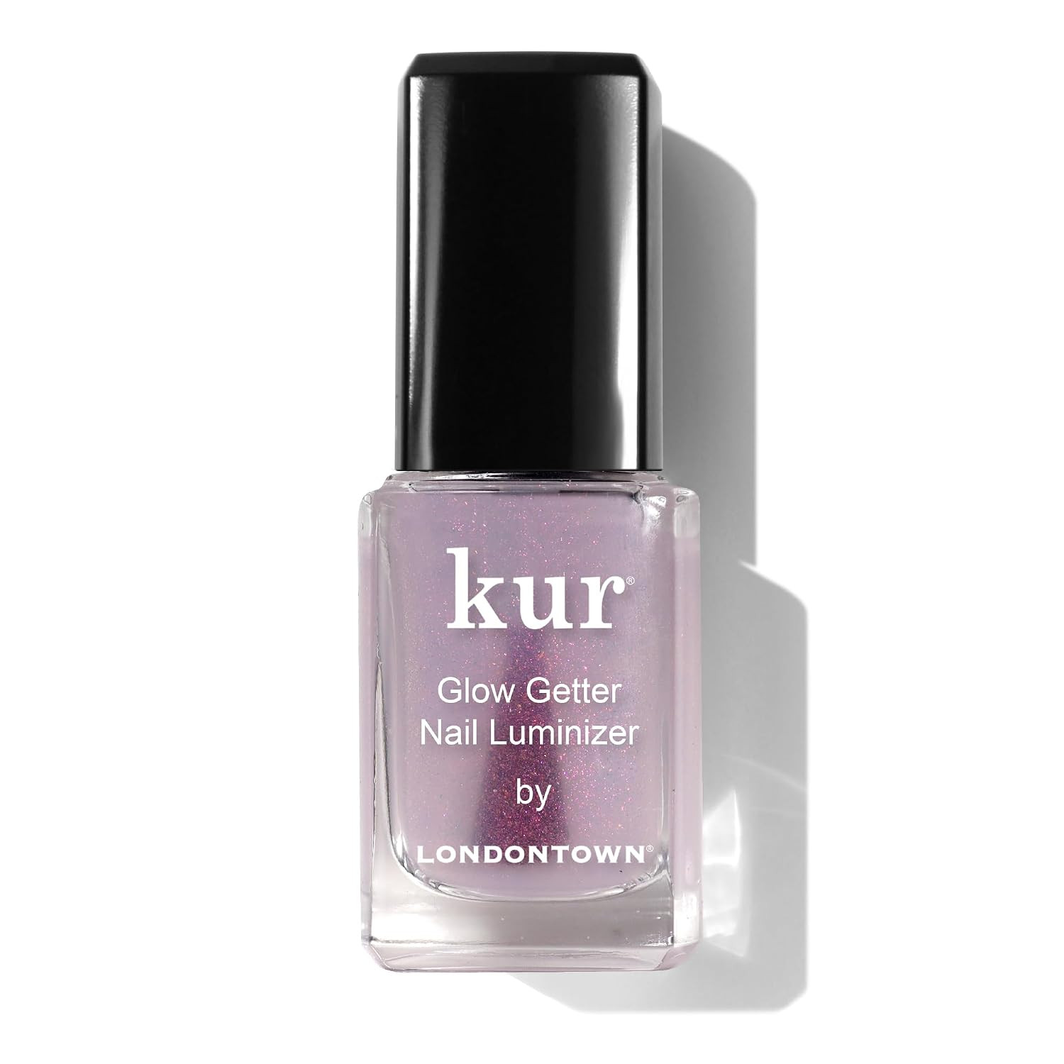 LONDONTOWN Glow Getter Nail Luminizer – One-Step Nail Treatment with Hexanal & Shimmer for Stronger, Healthier, Glossier Nails, No Base or Top Coat Needed, 0.4 Fl Oz | Amazon (US)