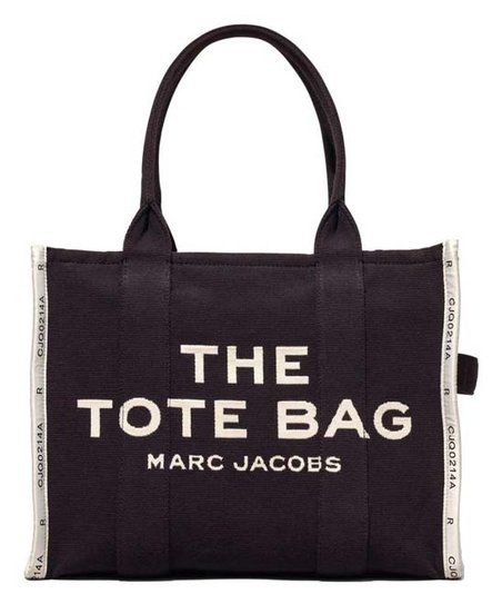 love this productBlack The Jacquard Large Tote Bag | Zulily