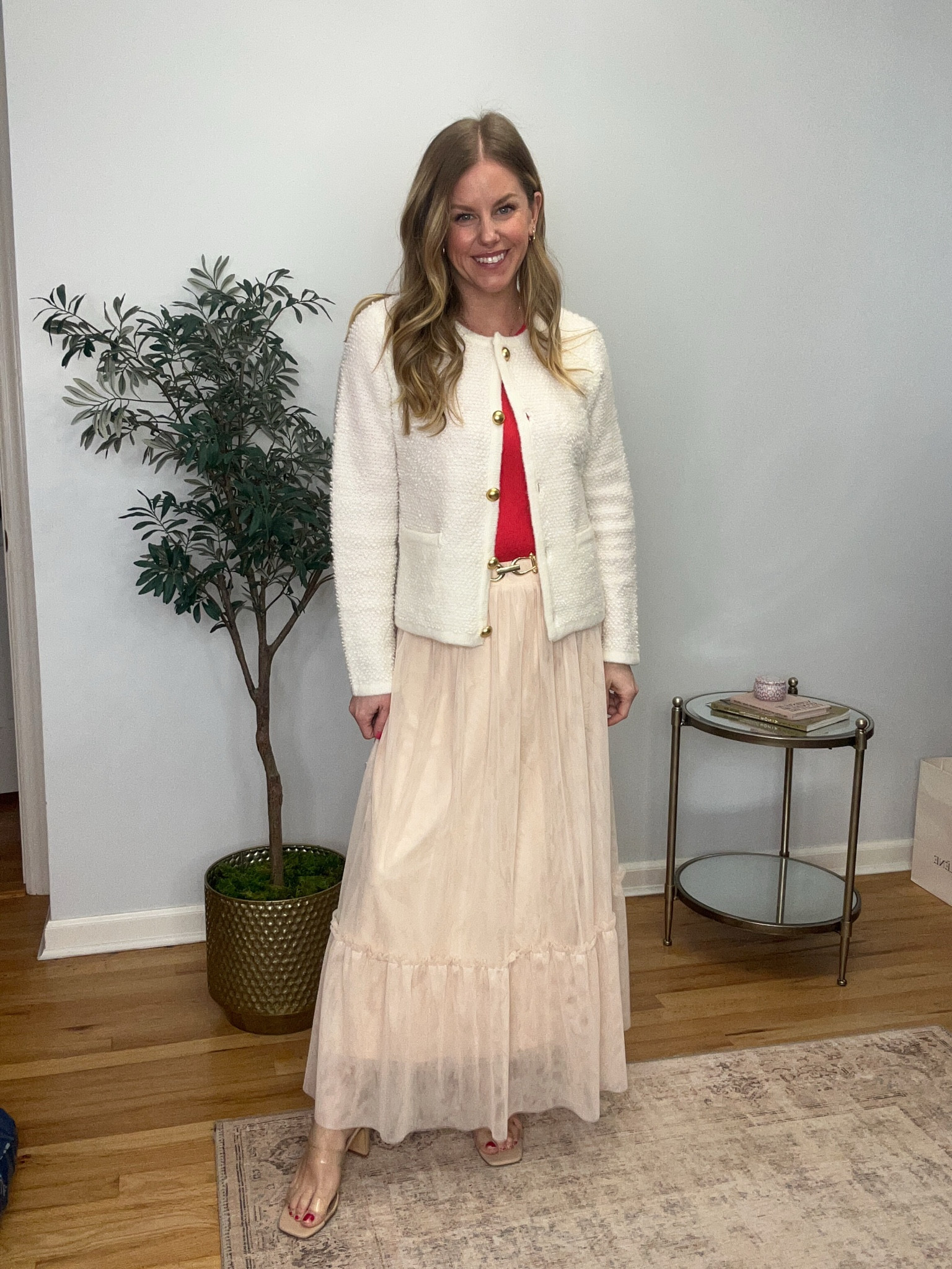 Valentine’s Day outfit! Size small in the skirt, M in the red top! 

#LTKgrwm #LTKSaleAlert #LTKValentine