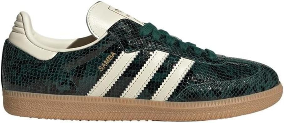 Samba OG Womens Sneaker (Snakeskin Collegiate Green, 8) | Amazon (US)