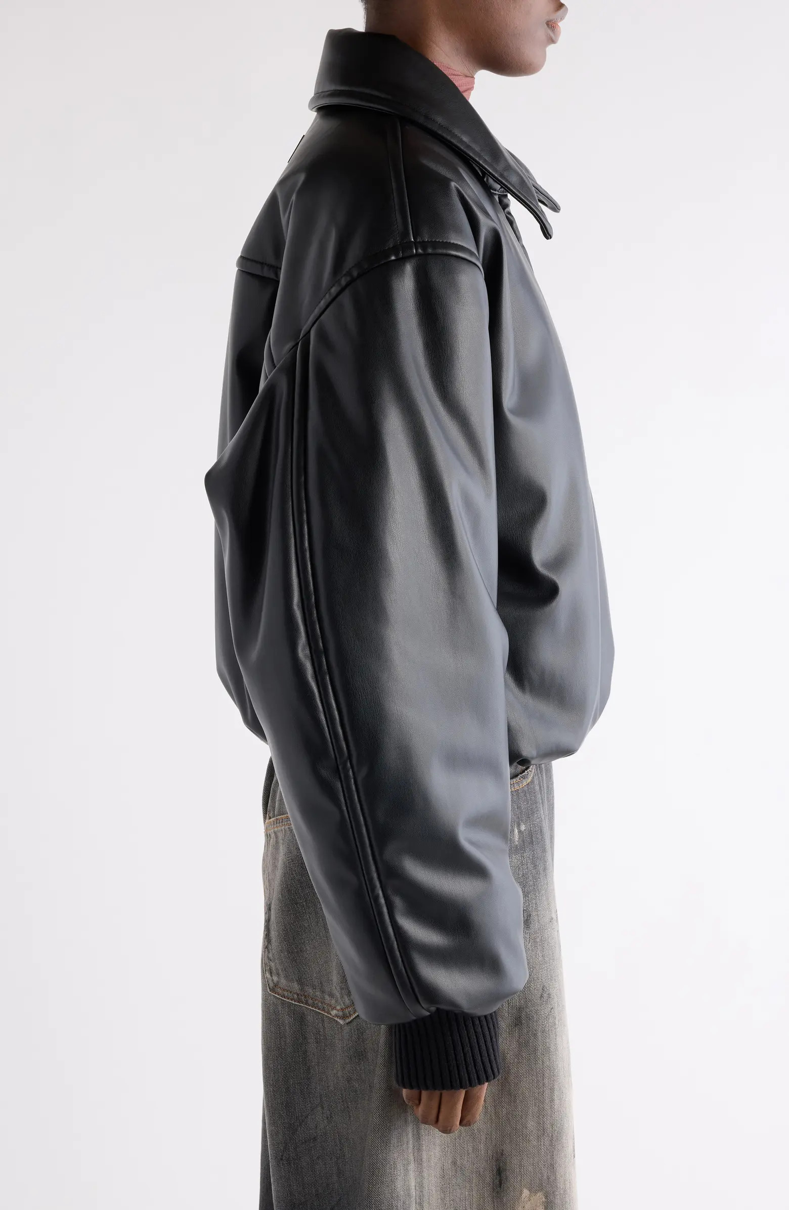 Onnea Faux Leather Bomber Jacket | Nordstrom