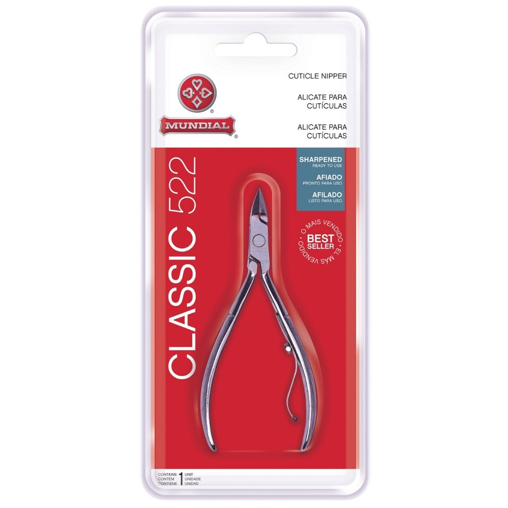 Alicate cuticula 522-c classic mundial | Shopee (BR)