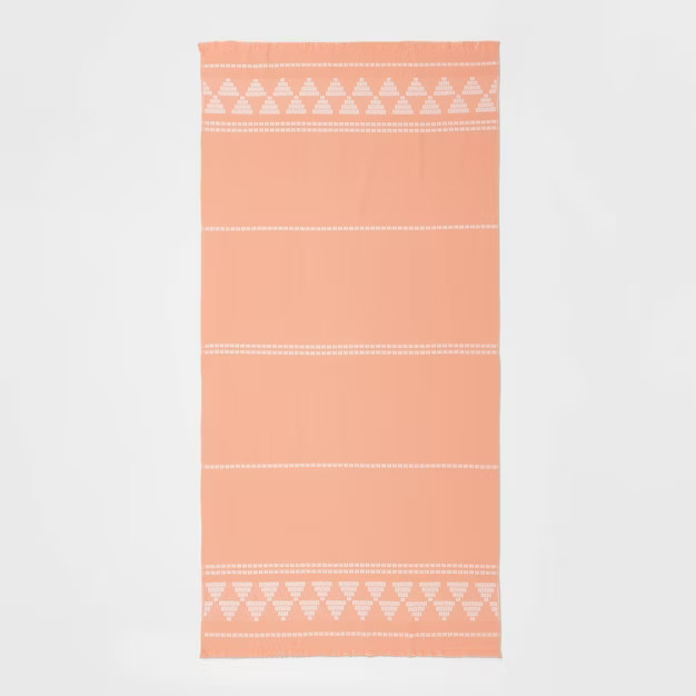 XL Geo Triangle Beach Towel - Threshold™ | Target
