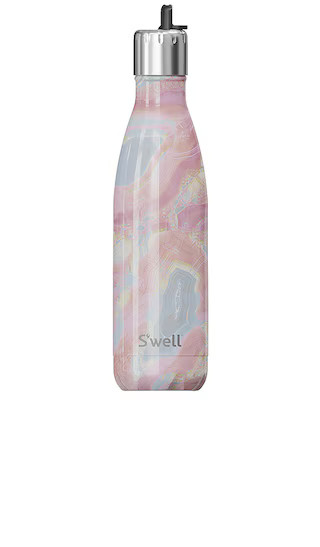 17oz Water Bottle With Flip Straw Cap in Geode Rose | Revolve Clothing (Global)