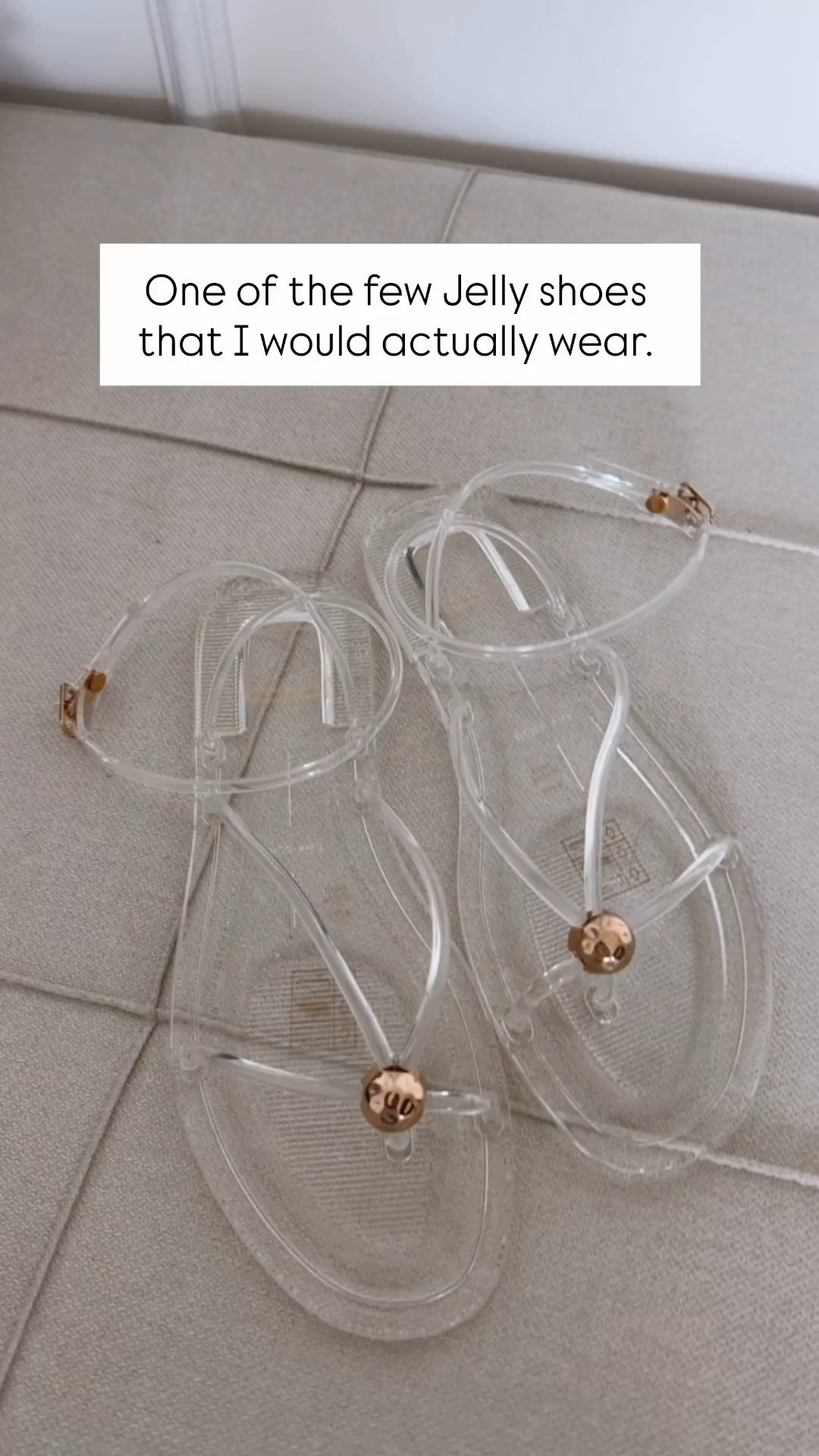 Jelly shoes that I would actually wear 
LOVE the fit on these 
Perfect for any occasion and outfit 🔥 run tts 




#LTKOver40 #LTKootd #LTKU