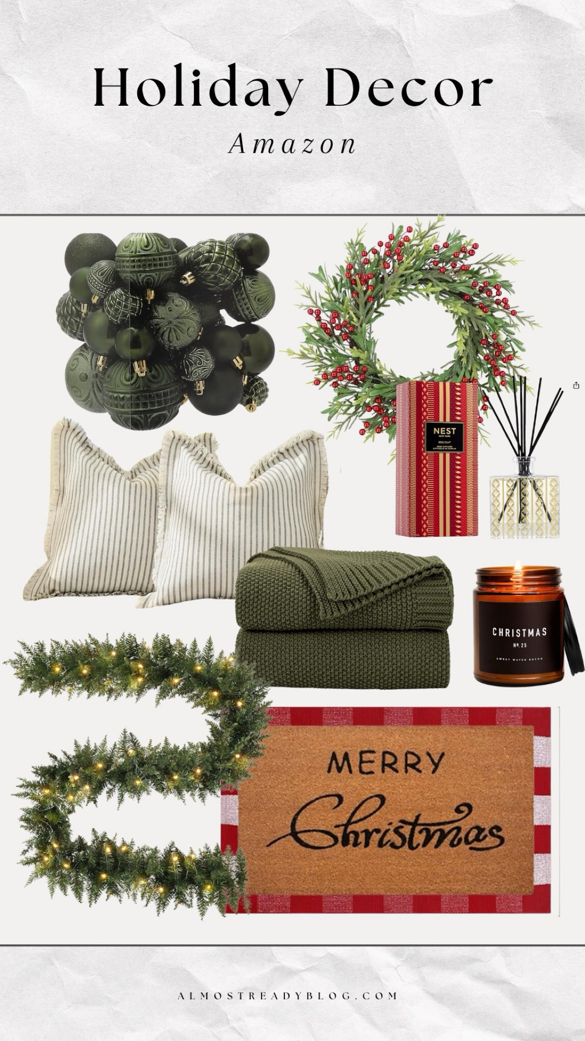 Holiday Decor finds from Amazon! 

#LTKFindsUnder50 #LTKHoliday #LTKHome