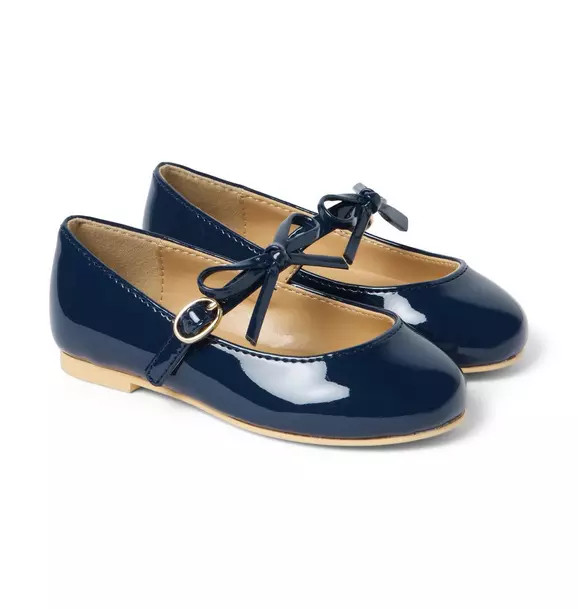 Patent Bow Ballet Flat | Janie and Jack
