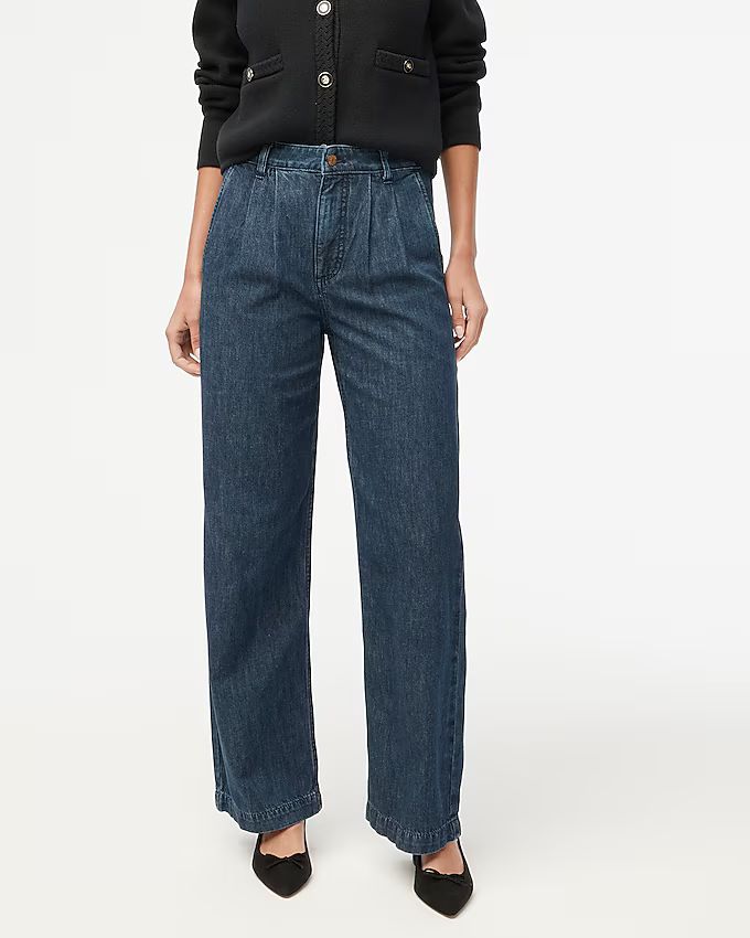 Pleated trouser jean | J.Crew Factory