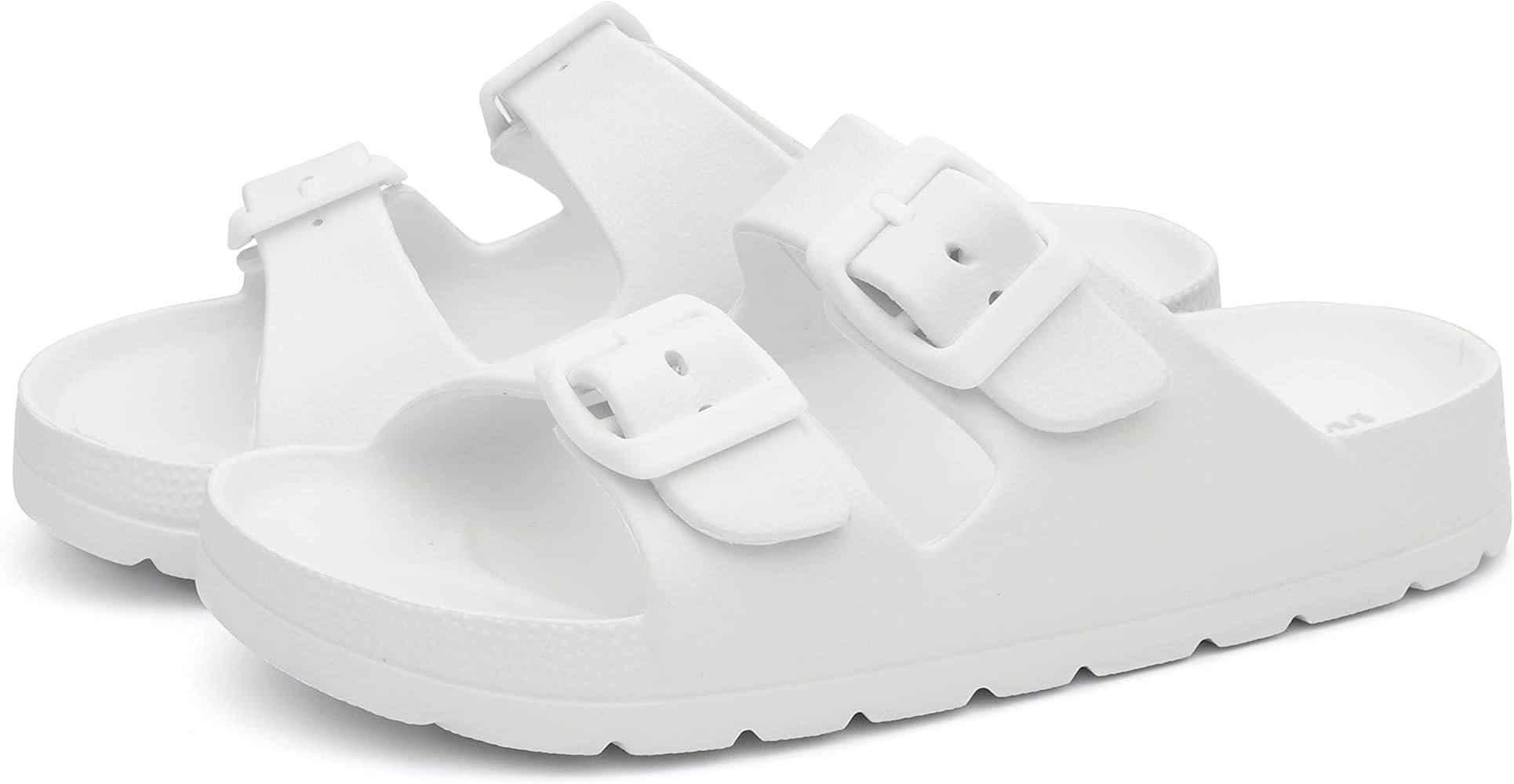 Weestep Boys Girls Toddler Little Kid Lightweight EVA Double Adjustable Strap Sandal | Amazon (US)
