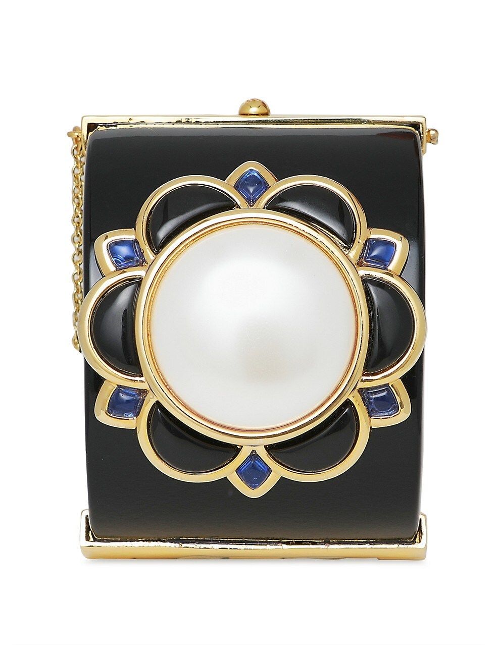 Eva 14K Gold-Plated, Resin & Acrylic Faux Pearl Cuff | Saks Fifth Avenue