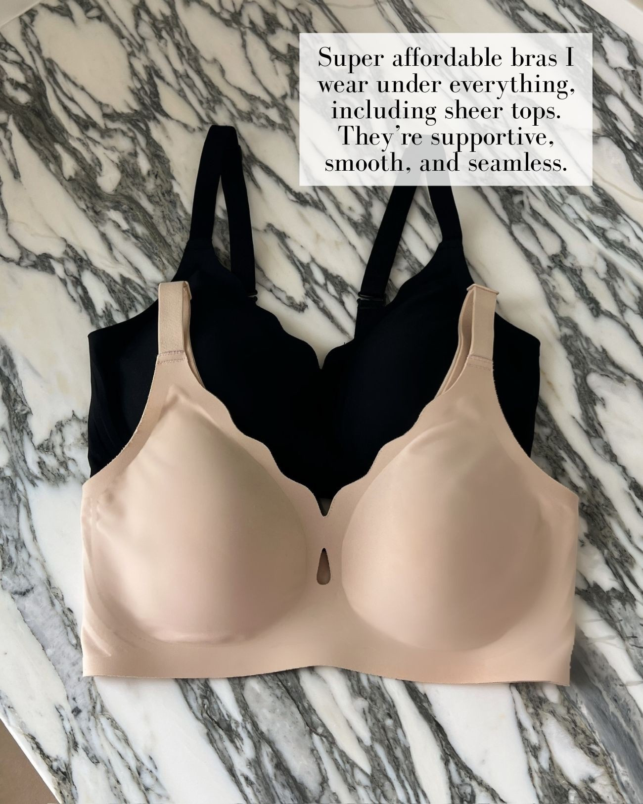 The best seamless bras from Amazon
Under $15
I wear this bra under everything including sheer tops 

#LTKgrwm #LTKOver40 #LTKPetite