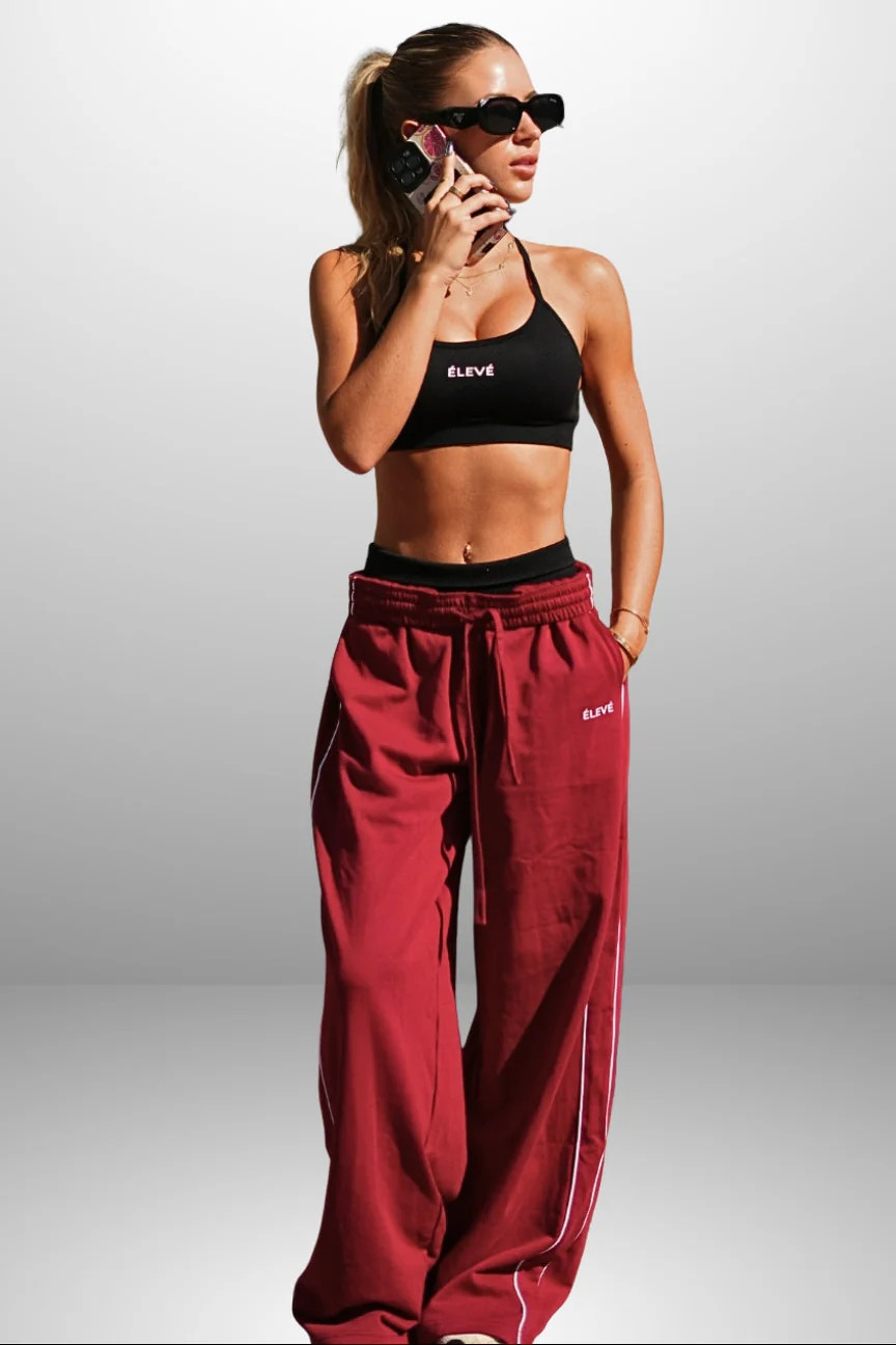 Define Luxe Track Pants – Women’s High-Rise Athleisure Pants | ÉLEVÉ