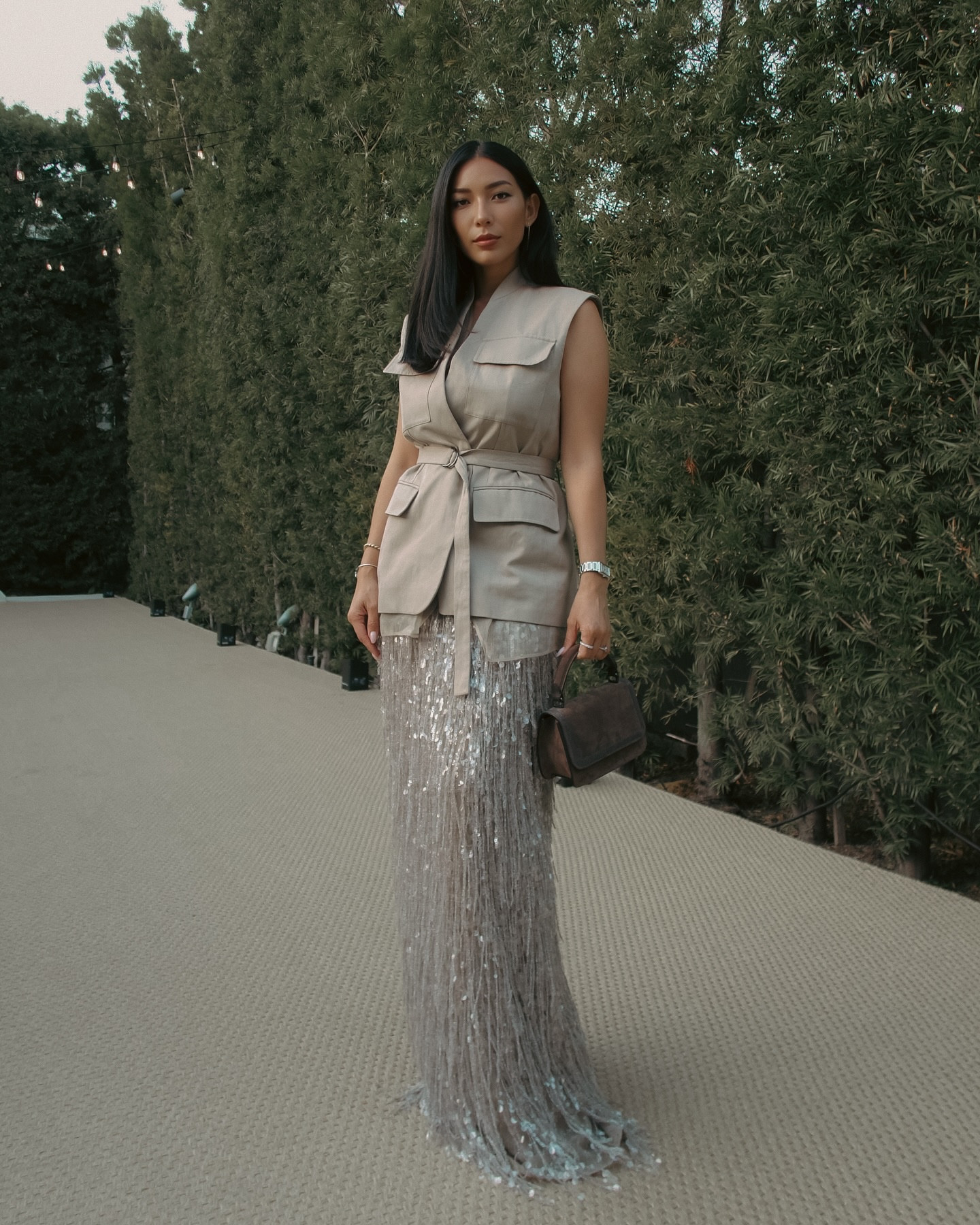 It was a splendid summer evening at Casa Cucinelli 🌳 Thank you @brunellocucinelli_brand and congratulations @claiborneswansonfrank on your heartwarming new book "Father and Child" 🤍