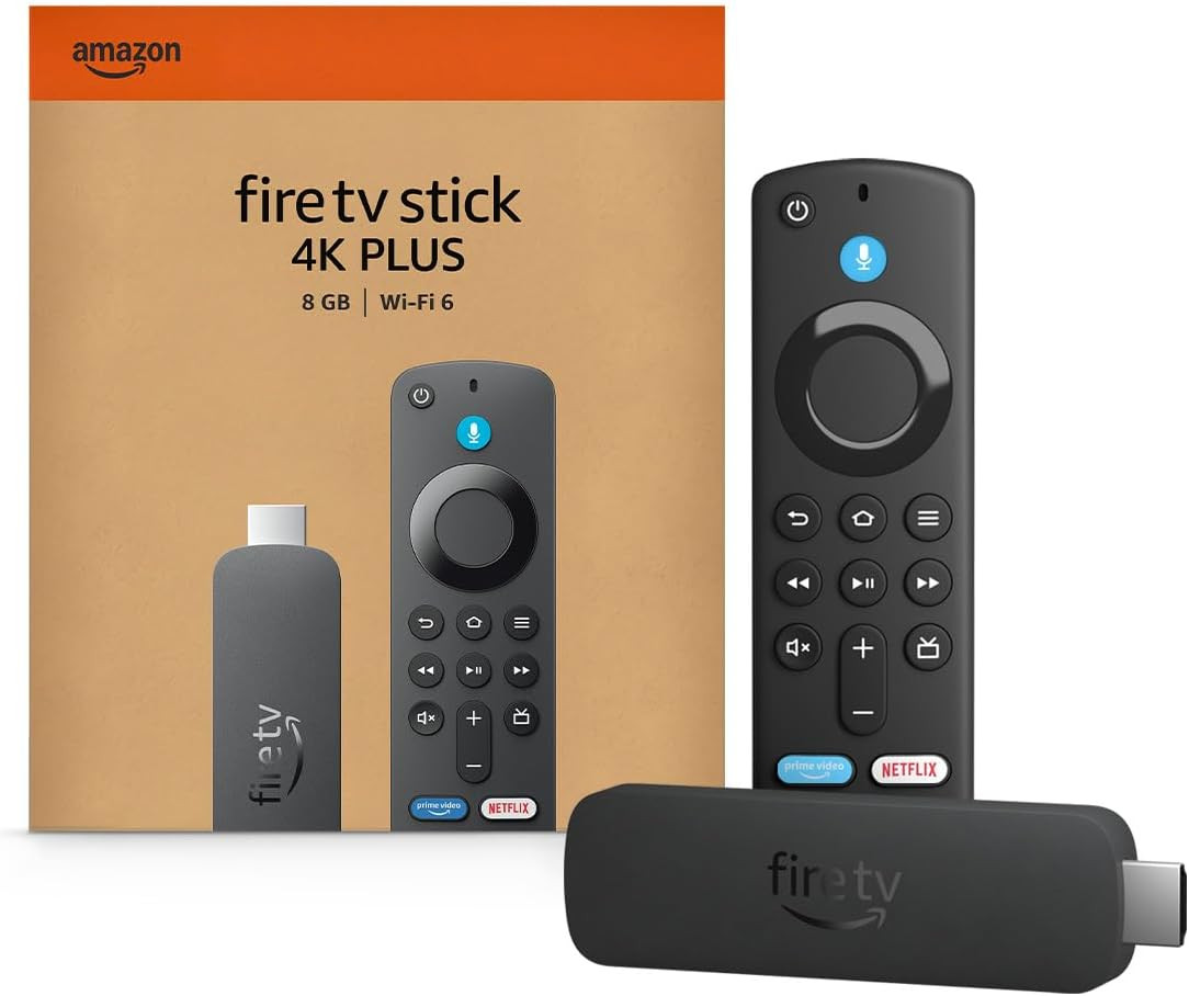 Amazon Fire TV Stick 4K Plus (newest model) with AI-powered Fire TV Search, Wi-Fi 6, stream over ... | Amazon (US)