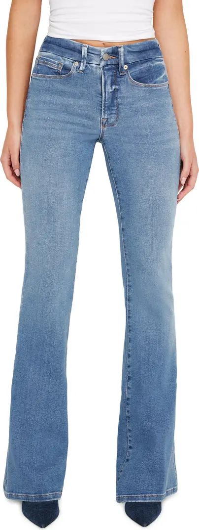 Good American Good Legs Flare Jeans | Nordstrom | Nordstrom