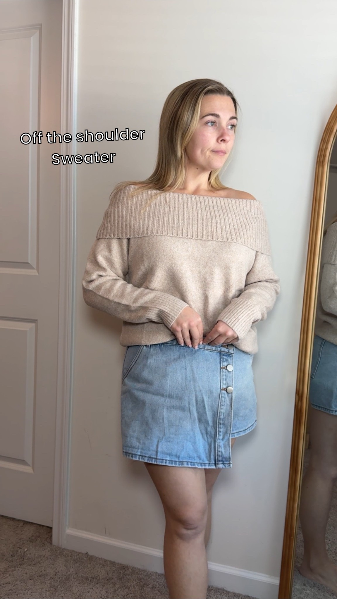 The perfect transition outfit going into spring 

#LTKootd #LTKmomlife #LTKgrwm