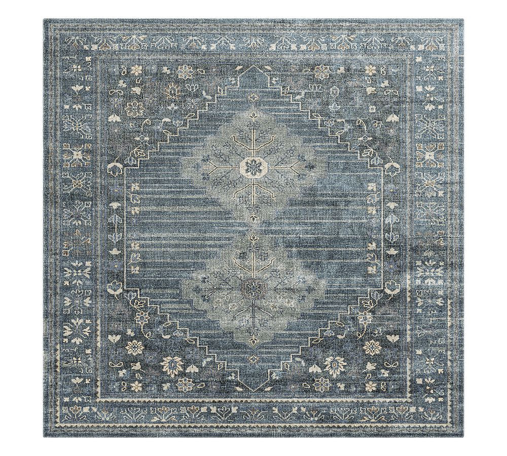 Custom Aurelia Hand-Knotted Wool Rug | Pottery Barn (US)