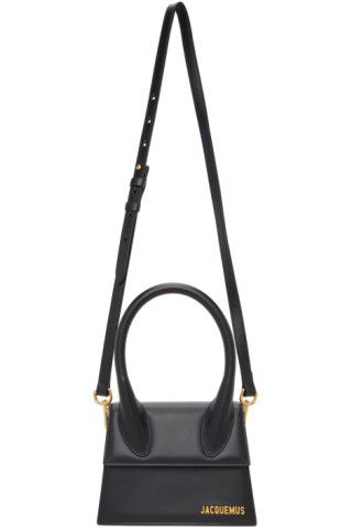 Black 'Le Chiquito Moyen' Top Handle Bag | SSENSE