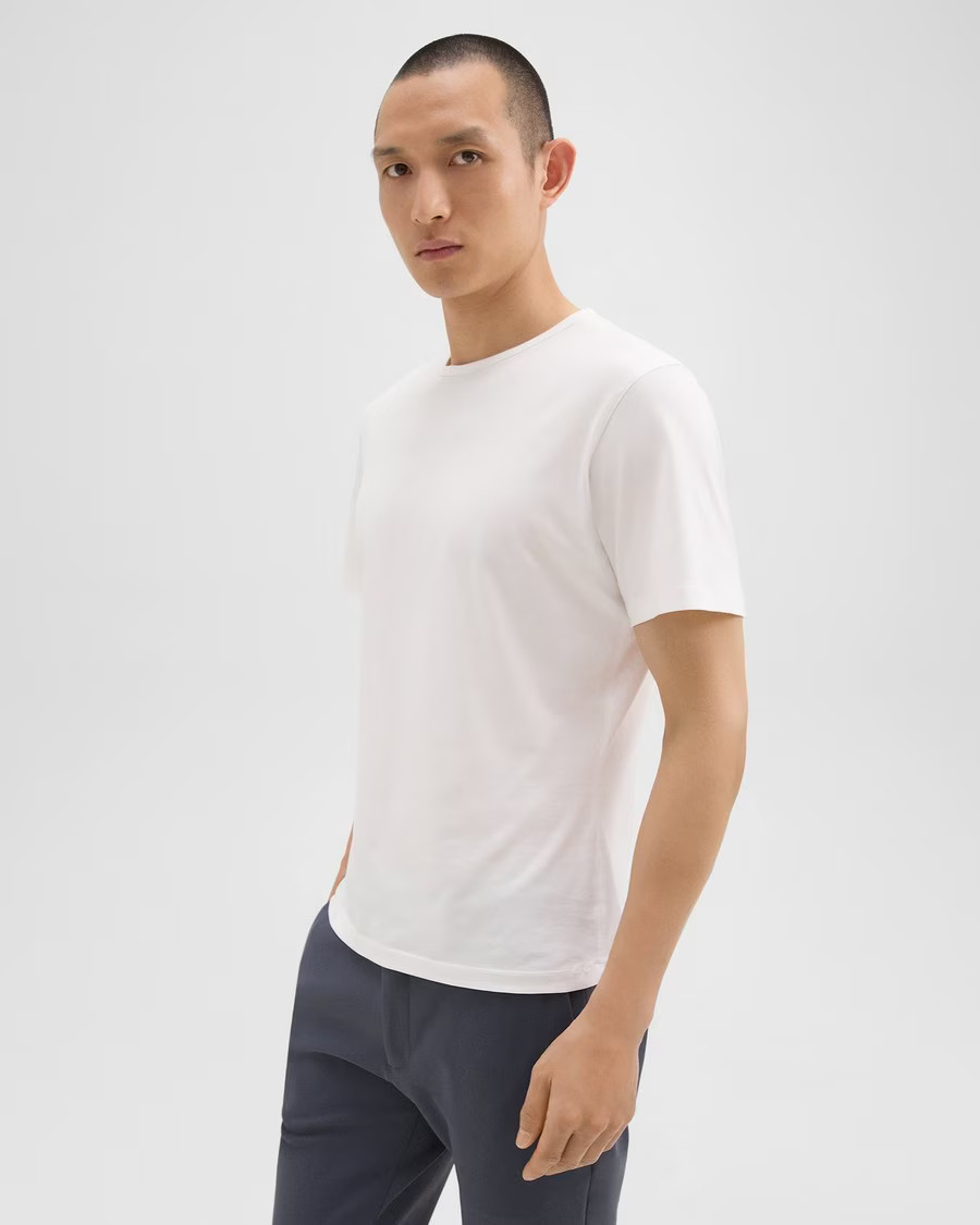 Precise Tee in Pima Cotton Jersey | Theory