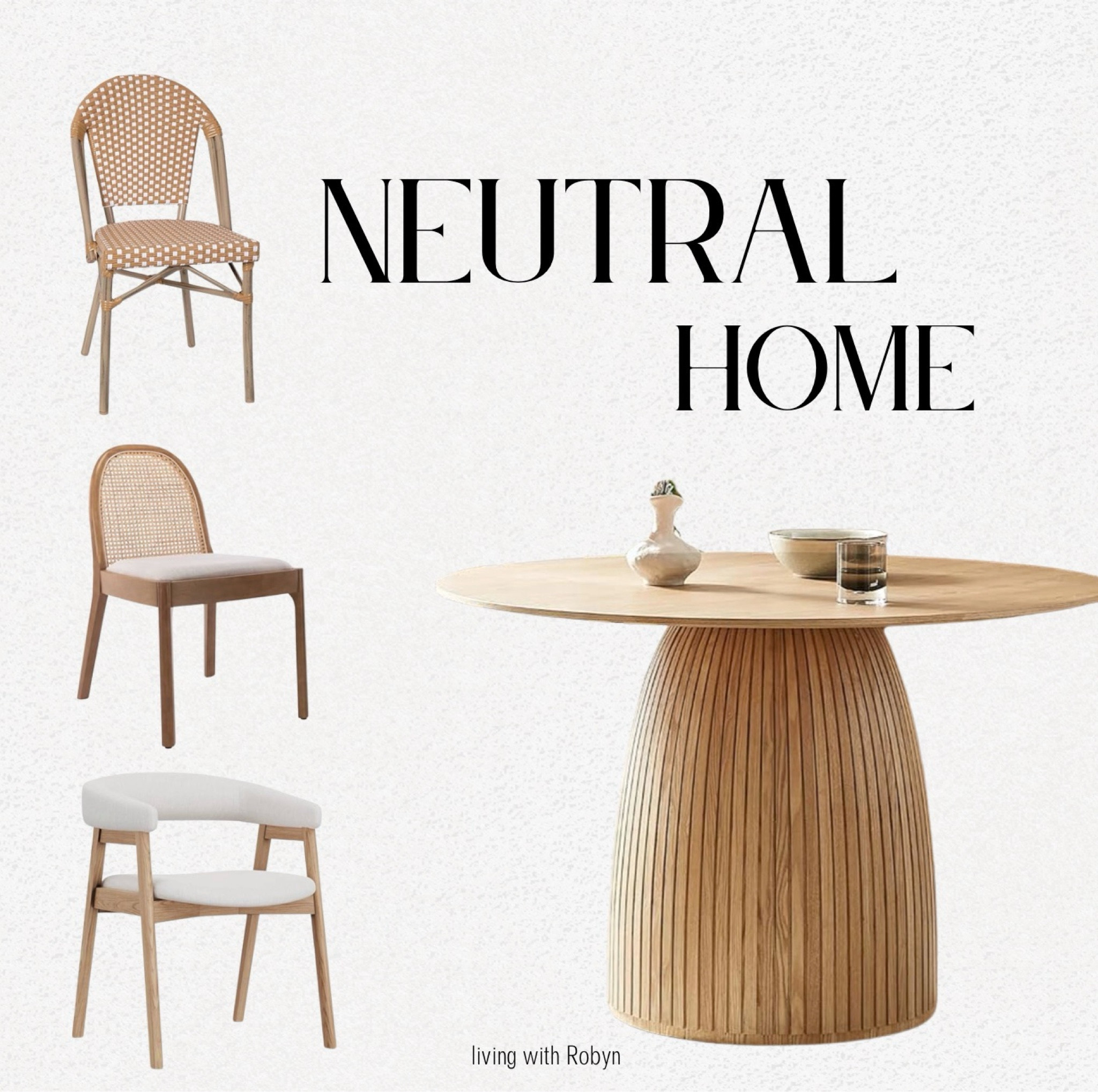 Love this neutral dining table! Very transitional! 
Dining Room
Dining Table 
Dining Chairs 
Organic Modern 
Modern Home 
Transitional Home 
Neutral Home 
Home 

#LTKhome #LTKstyletip