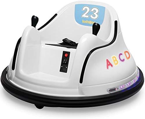Kidzone DIY Sticker Race Car 12V Kids Toy Electric Ride On Bumper Car Vehicle with Remote Control... | Amazon (US)