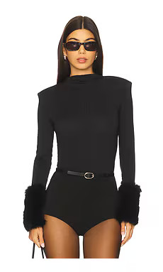 Bronx and Banco Eleanor Bodysuit in Black from Revolve.com | Revolve Clothing (Global)
