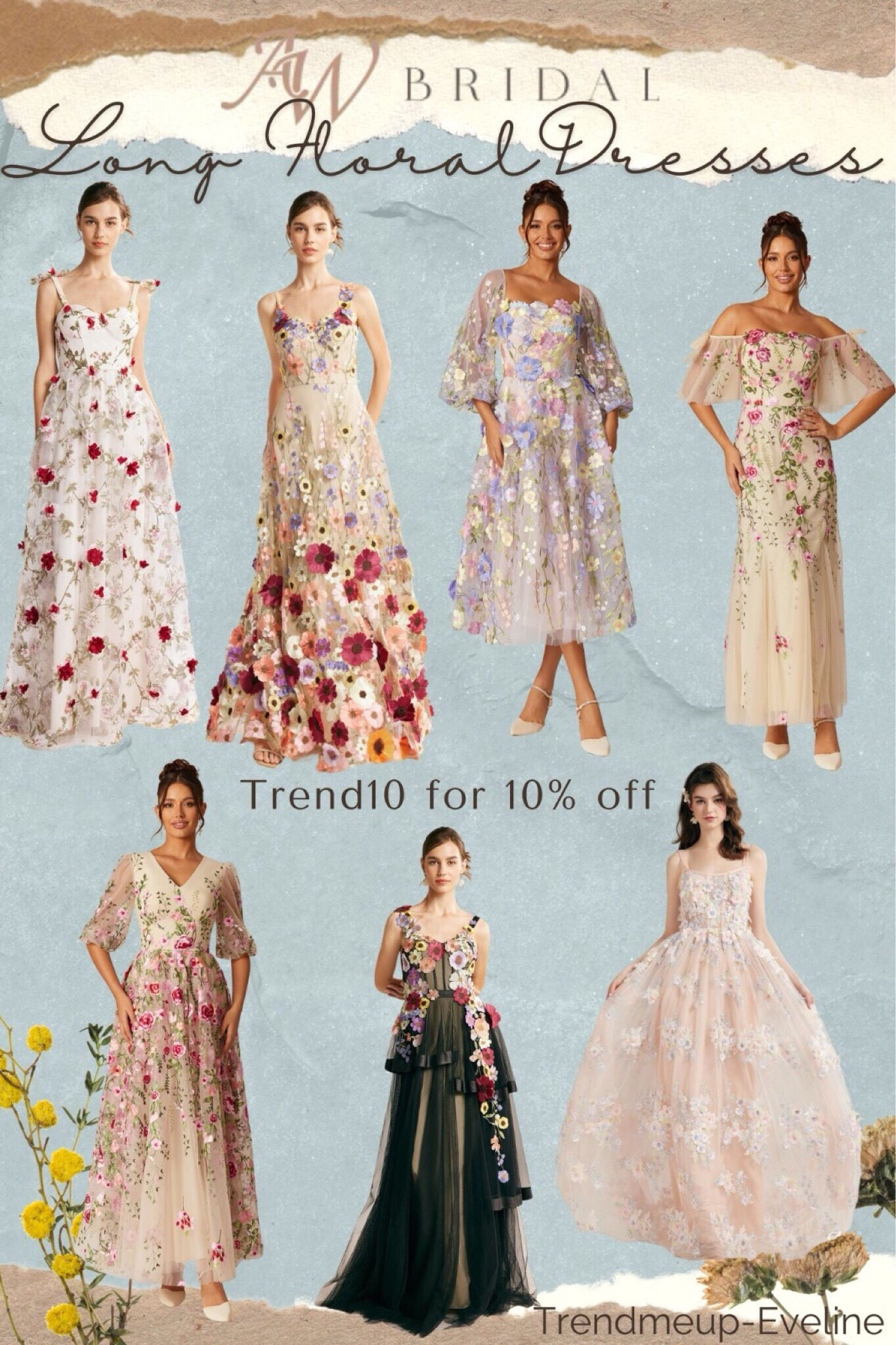 AW Bridal Long Floral Dresses, gorgeous for wedding guest dress, wedding


#LTKwedding #LTKparties #LTKplussize