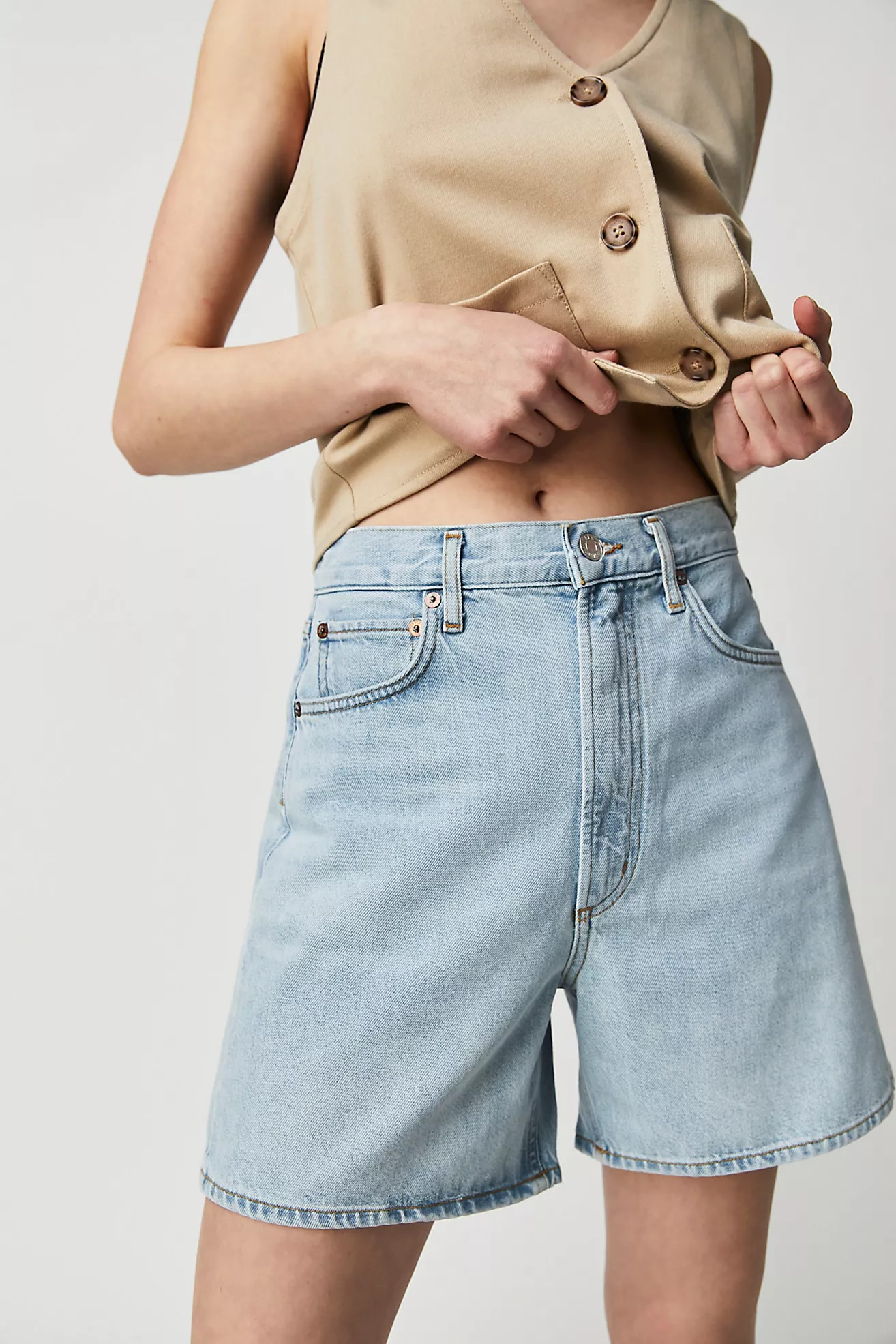 AGOLDE Stella Shorts | Free People (Global - UK&FR Excluded)