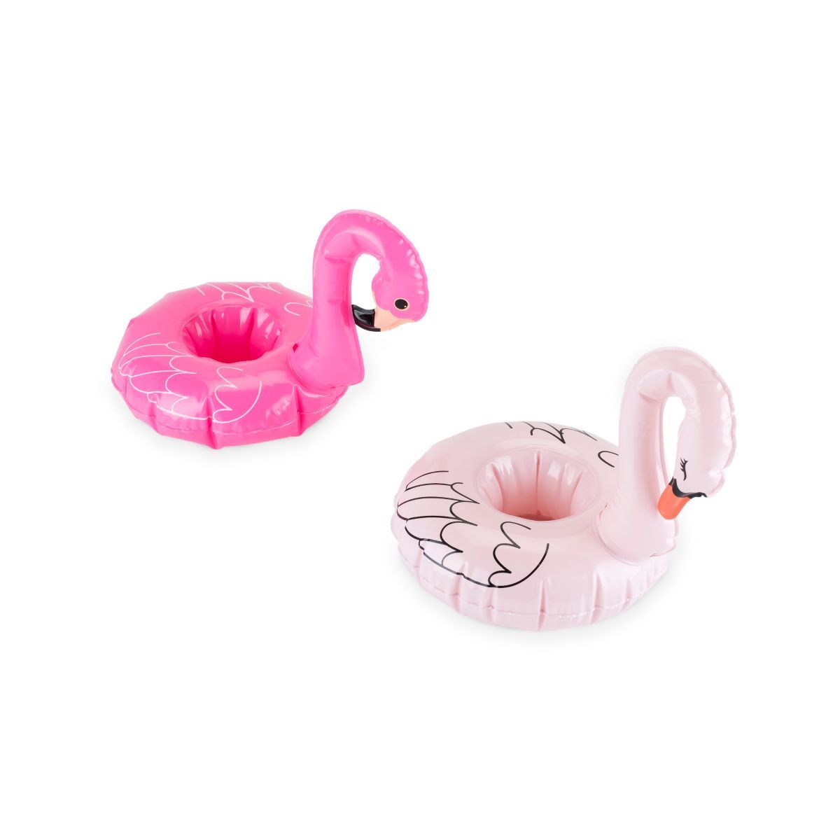 Blush Flock Drink Floaties for Standard Cups and Cans, Pool Party or Beach Bird Inflatables, Pink... | Target