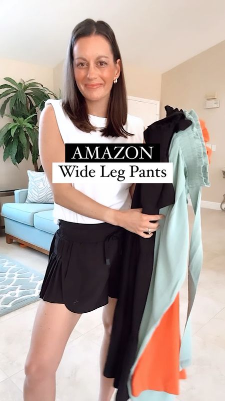 Amazon wide leg pants! These are my go tos with a white tee or white tank for any occasion in spring. All the pants run true to size - my white tank also is from Amazon and runs true to size.



#LTKfindsunder50 #LTKstyletip #LTKsalealert