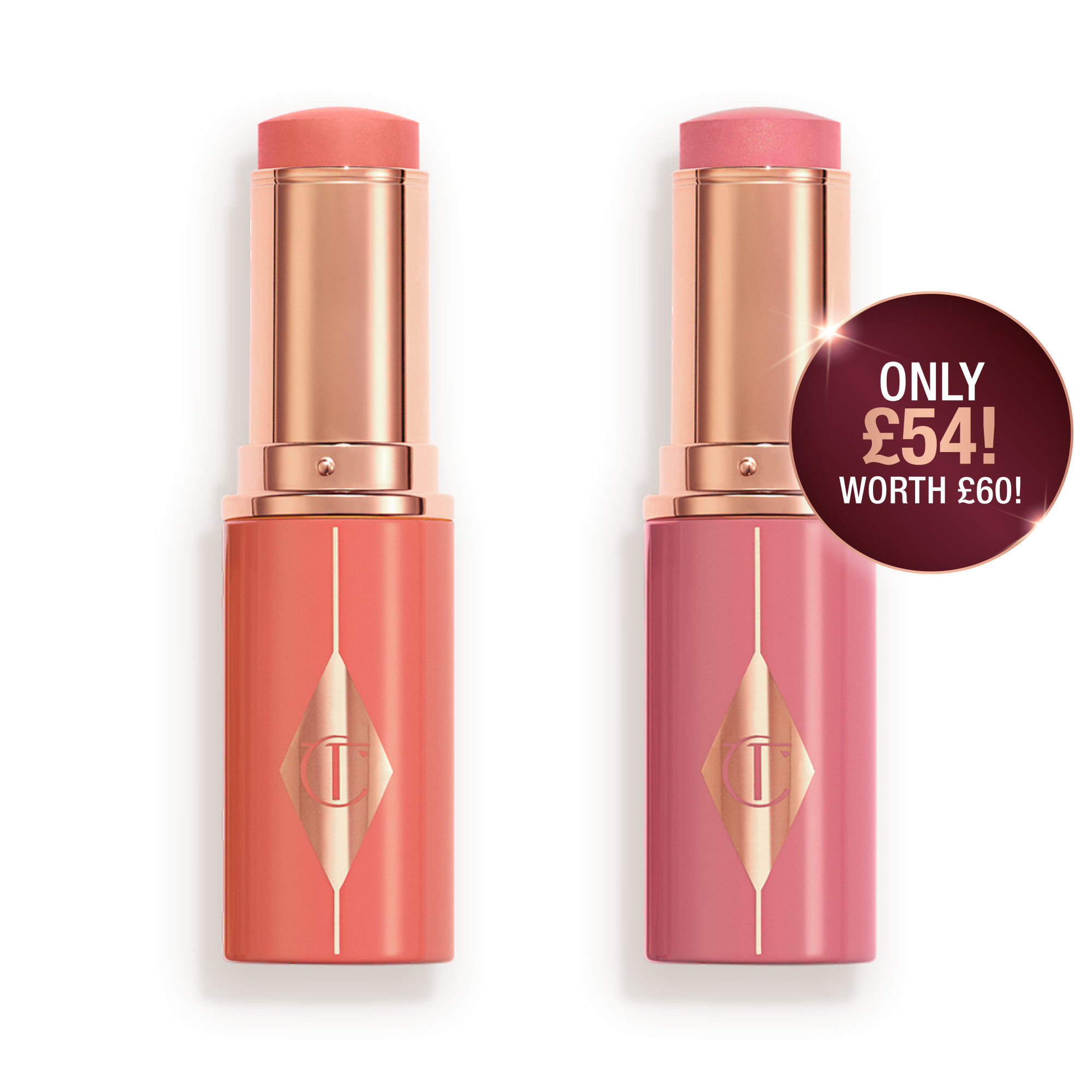 UNREAL BLUSH HEALTHY GLOW STICK DUO | Charlotte Tilbury (UK) 