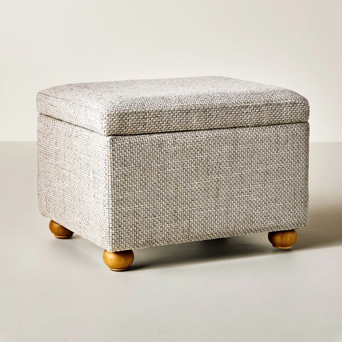 Upholstered Storage Ottoman - Hearth & Hand™ with Magnolia | Target