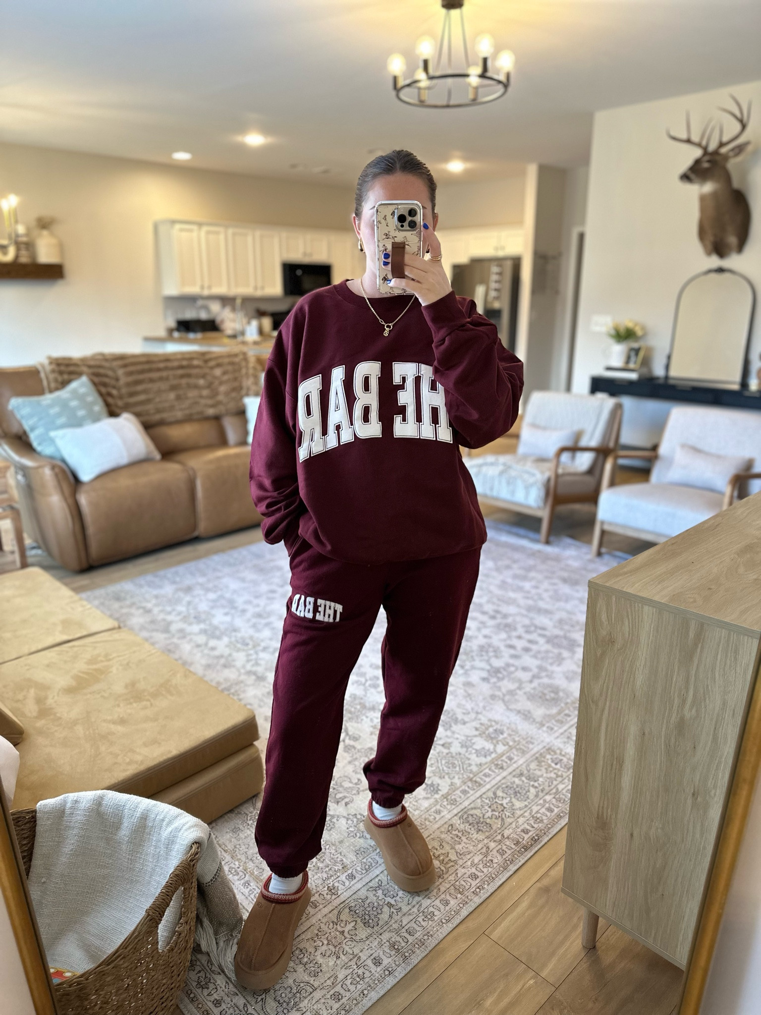 Since I can’t drink the wine, I’ll wear it 🍷💌 obsessed with this cozy set from The Bar. Unfortunately, they are currently sold out but make sure to sign up for restock alerts 💫

#LTKfindsunder100 #LTKbump