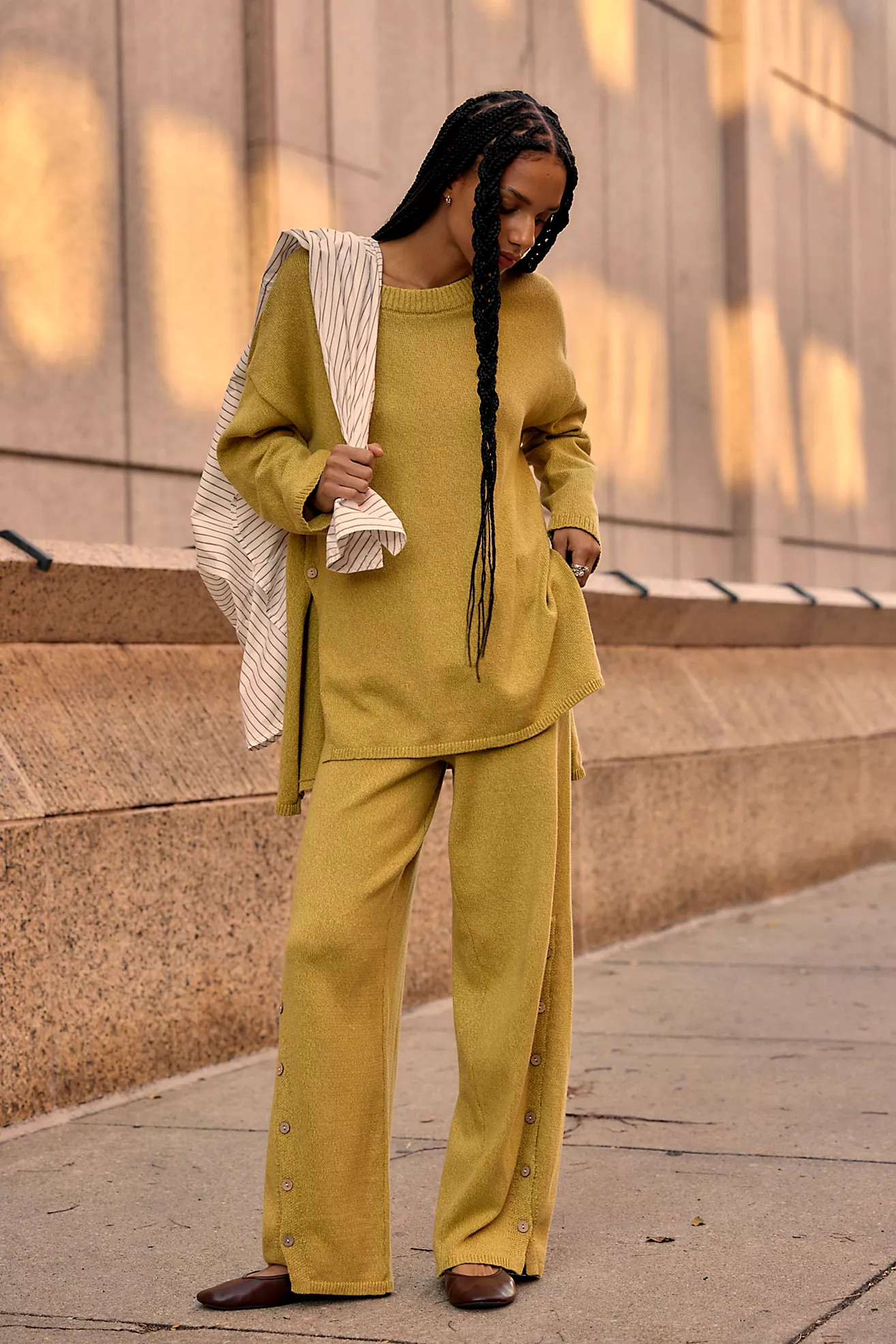 Button Up Sweater Set | Free People (Global - UK&FR Excluded)