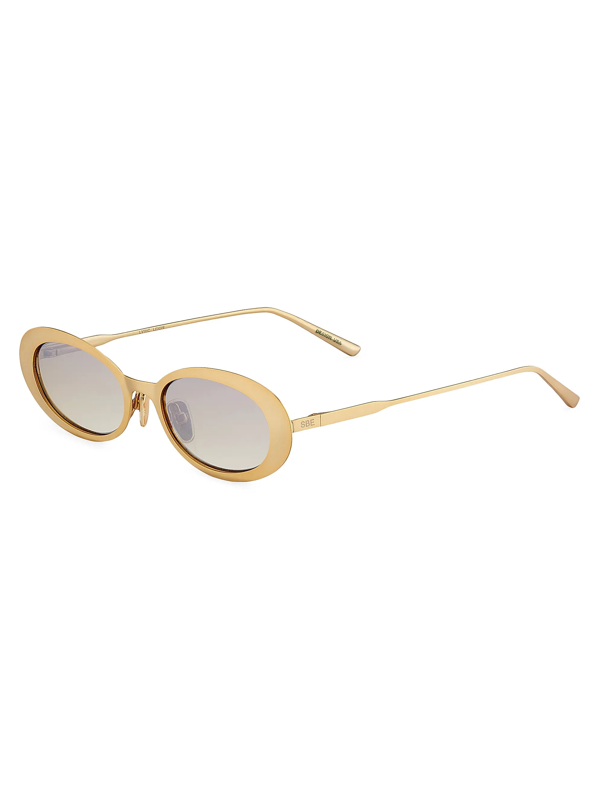 Lyric Leigh 51MM Oval Sunglasses | Saks Fifth Avenue
