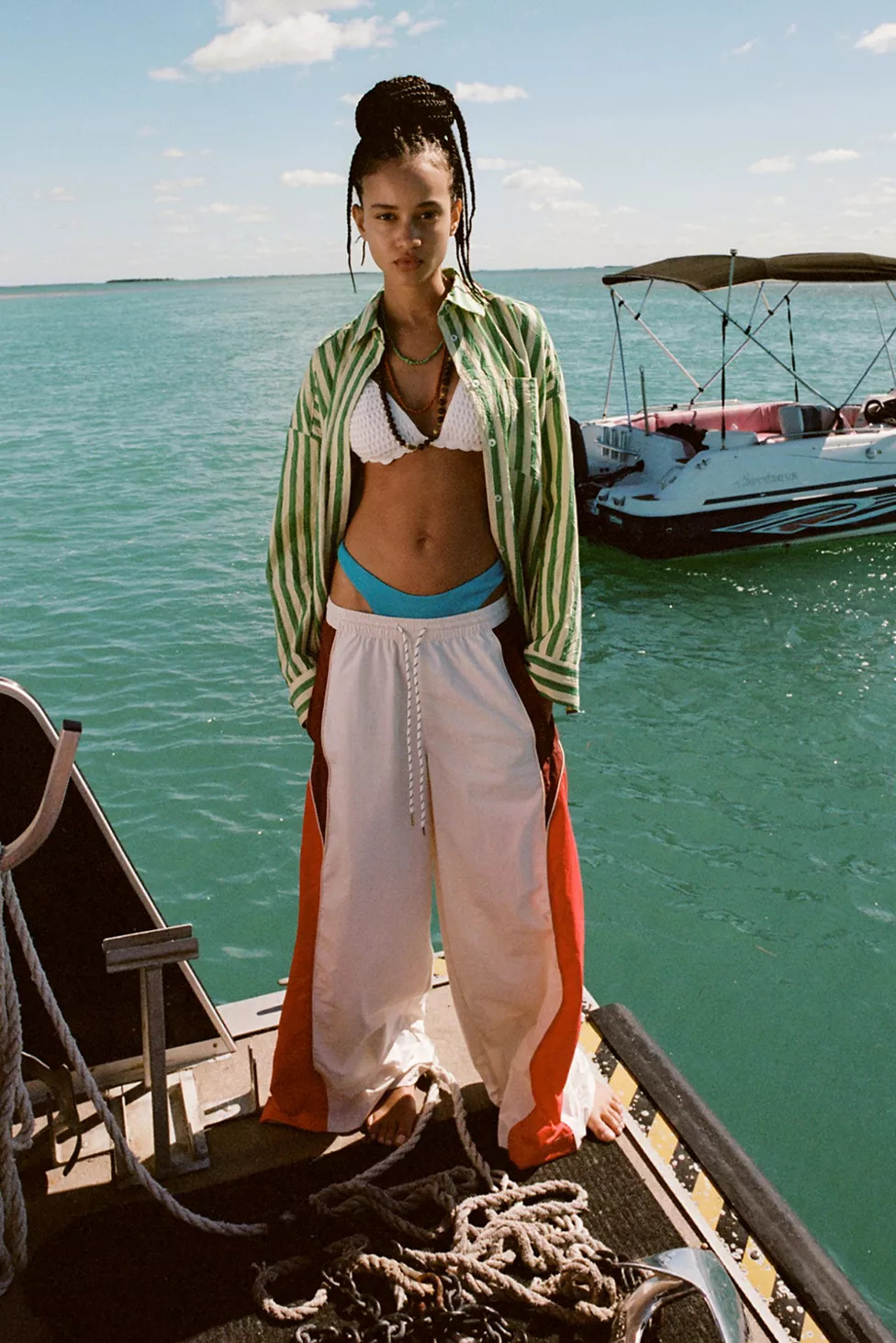 BDG Adrienne Nylon Track Pant | Urban Outfitters (US and RoW)