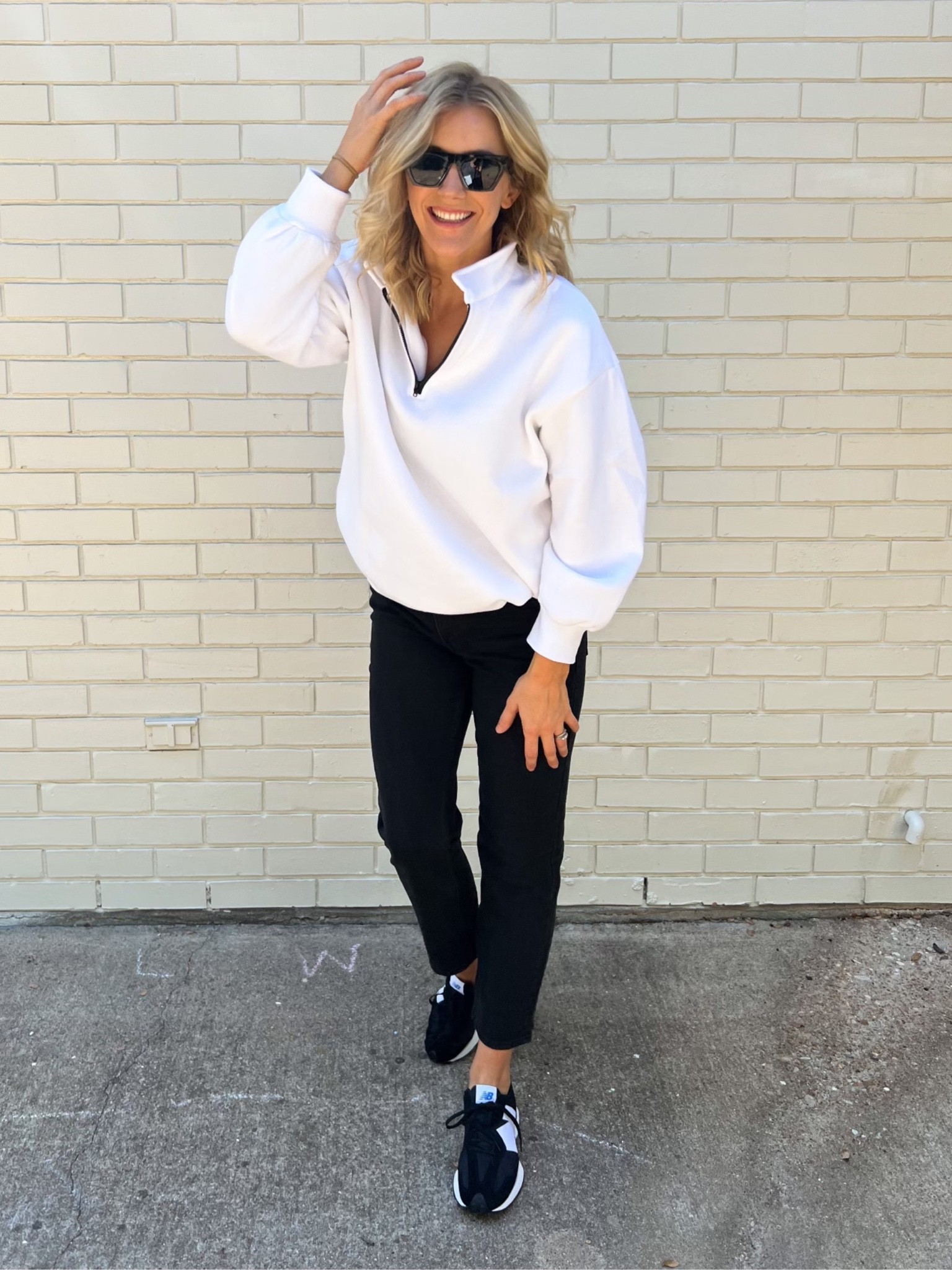 These jeans!! They are seriously so good and the length is perfect! 