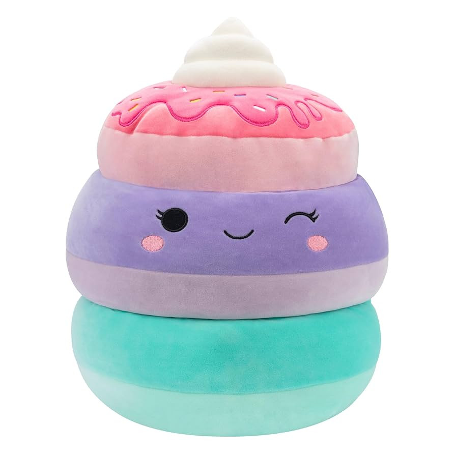 Squishmallows Original 14-Inch Peony Unicorn Pancakes with Whipped Cream - Official Jazwares Larg... | Amazon (US)