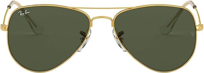 Ray-Ban Rb3044 Aviator Small Metal Sunglasses | Amazon (US)