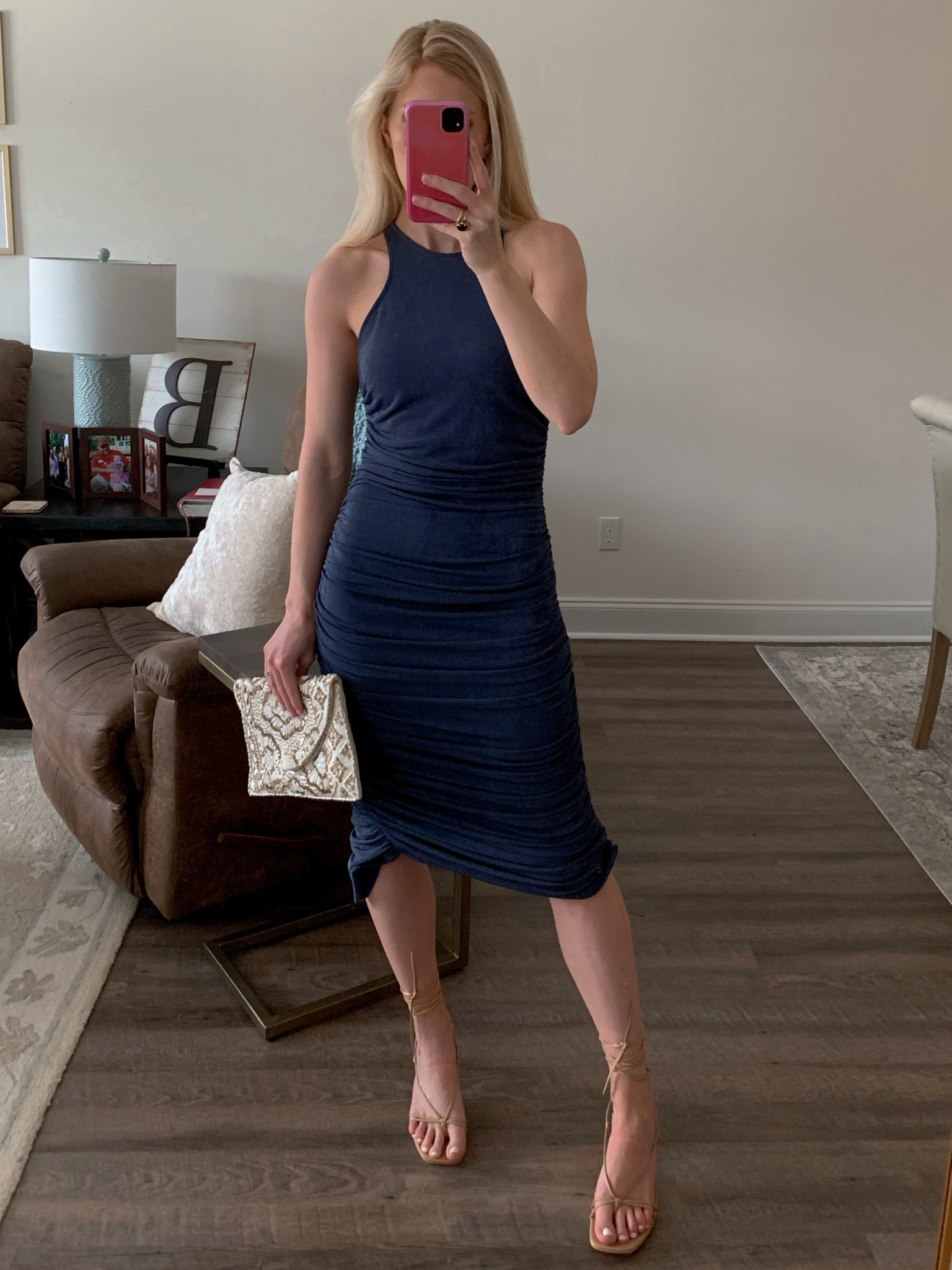 knee length dresses for ladies Michael Stars Marni Dress – REBEL PHL main image 1