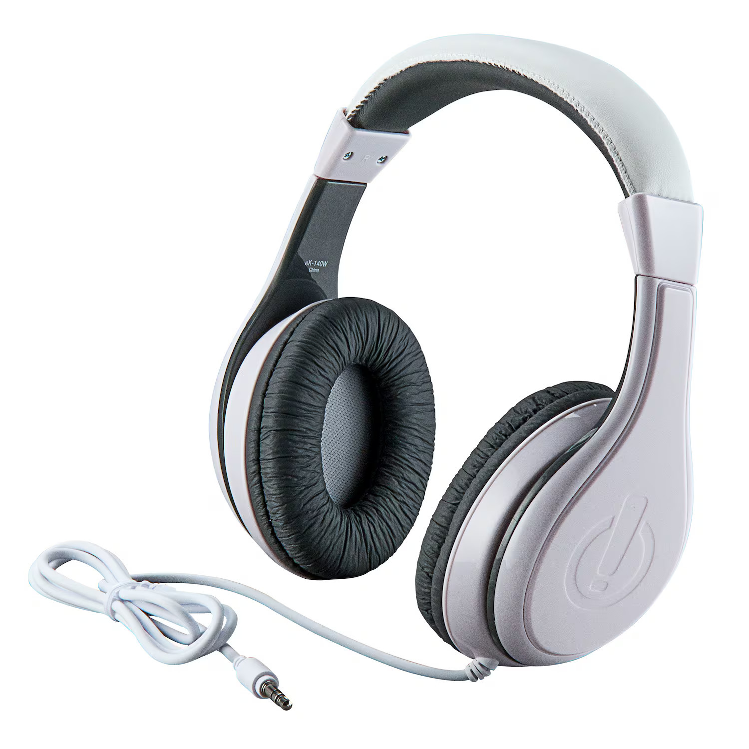eKids - Wired Headphones for Kids, Children’s Headphones for School, Home, or Travel - White | Best Buy U.S.