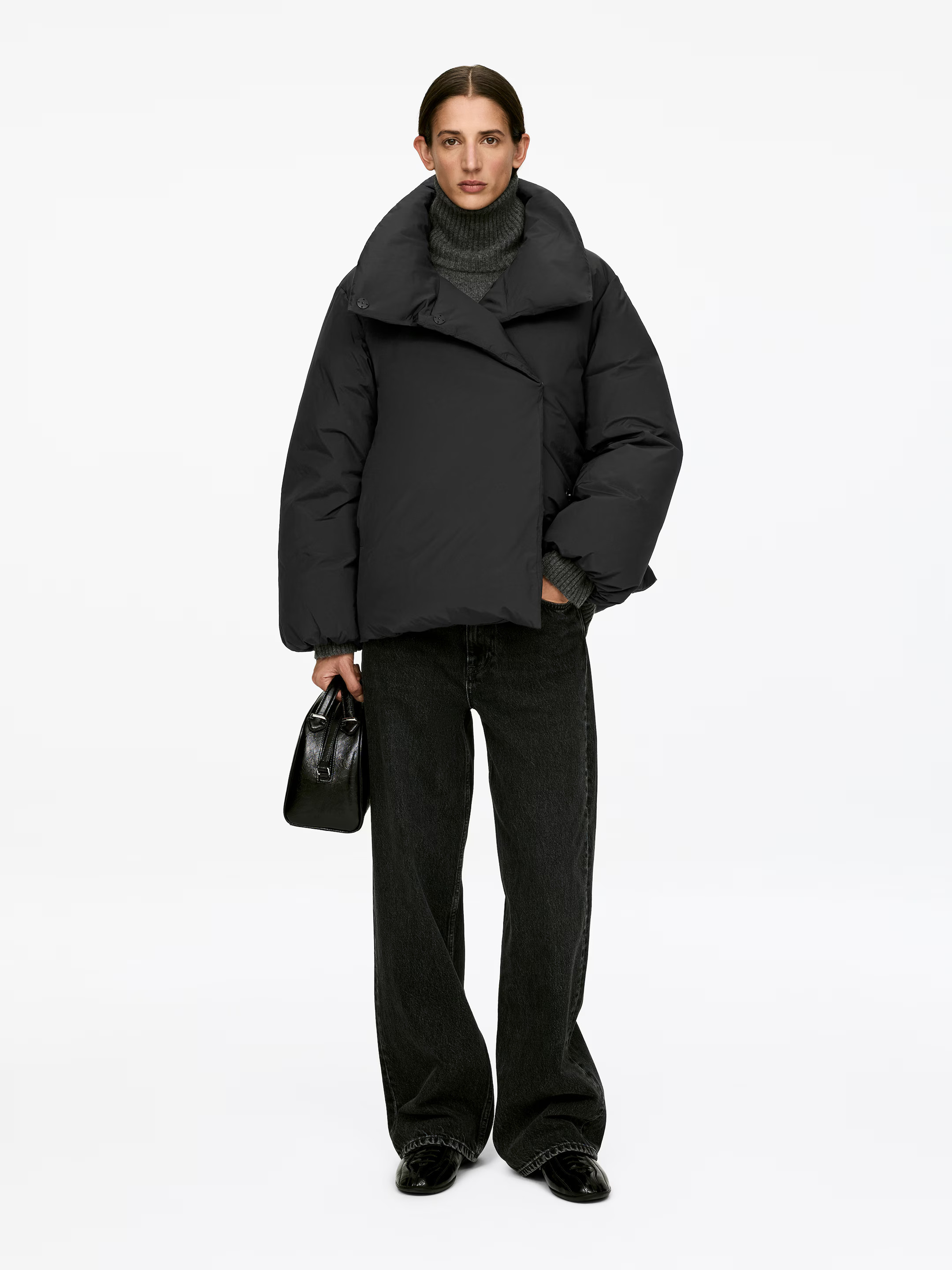 Upcycled Down™ Jacke mit hohem Kragen | H&M (DE, AT, CH, NL, FI)