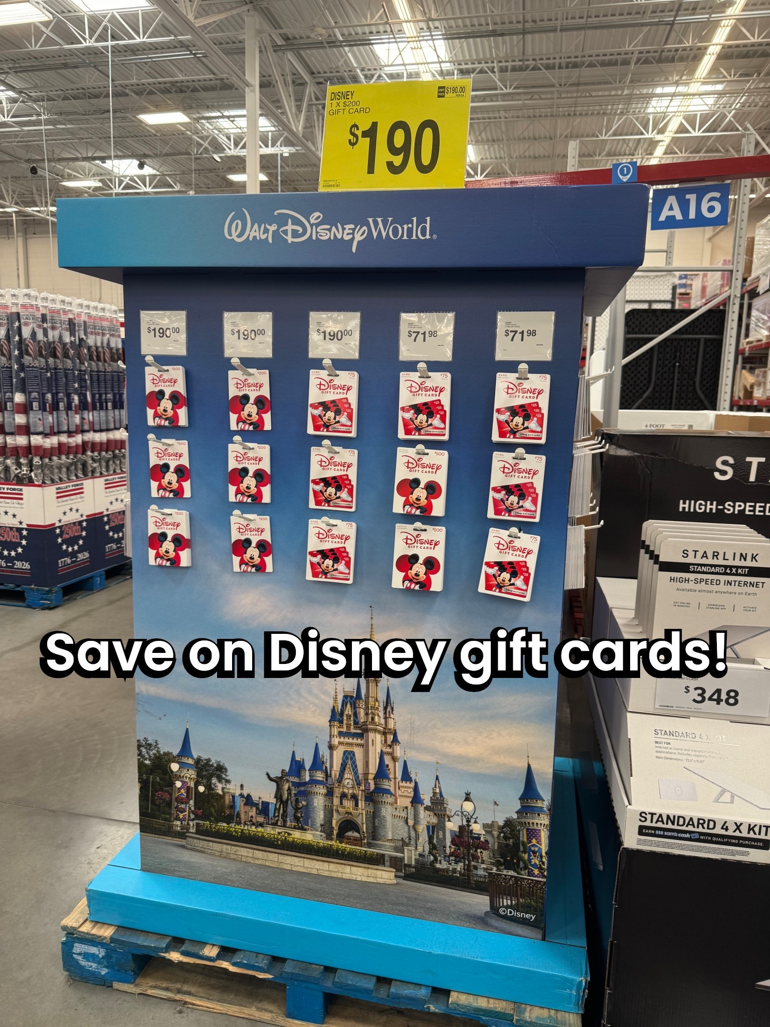 🚨 DEAL ALERT 🚨

If you’ve been planning a Disney trip (or just love saving money 💁‍♀️), RUN to Sam’s Club!

🎟️ $200 Disney Gift Cards are on sale for just $190
✨ That’s an easy $10 saved — and it adds up FAST if you’re booking hotels, park tickets, or dining!

I always recommend grabbing these ahead of any Disney trip to stretch your budget a little further 💸 — I just picked some up to help pay off my annual pass!

💡 Pro tip: You can stack multiple gift cards and use them for resorts, park tickets, and even food + merch in the parks!

🏃‍♀️ Don’t wait — these deals don’t always last!

#LTKSaleAlert #LTKmomlife #LTKTravel