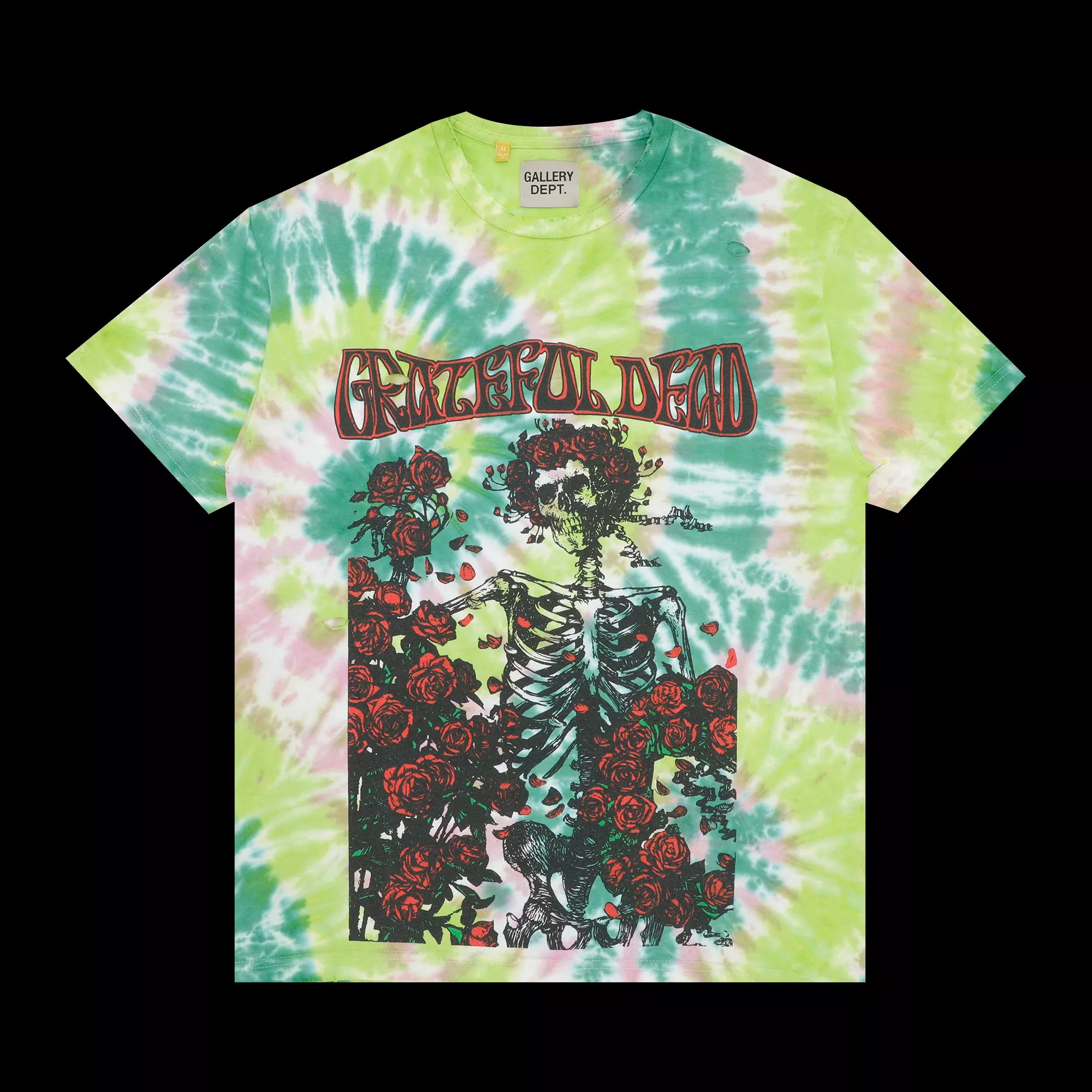 Gallery Dept. Grateful Dead T-Shirt Black