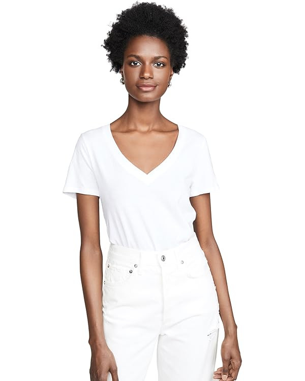 Z SUPPLY Women's Perfect V Tee | Amazon (US)