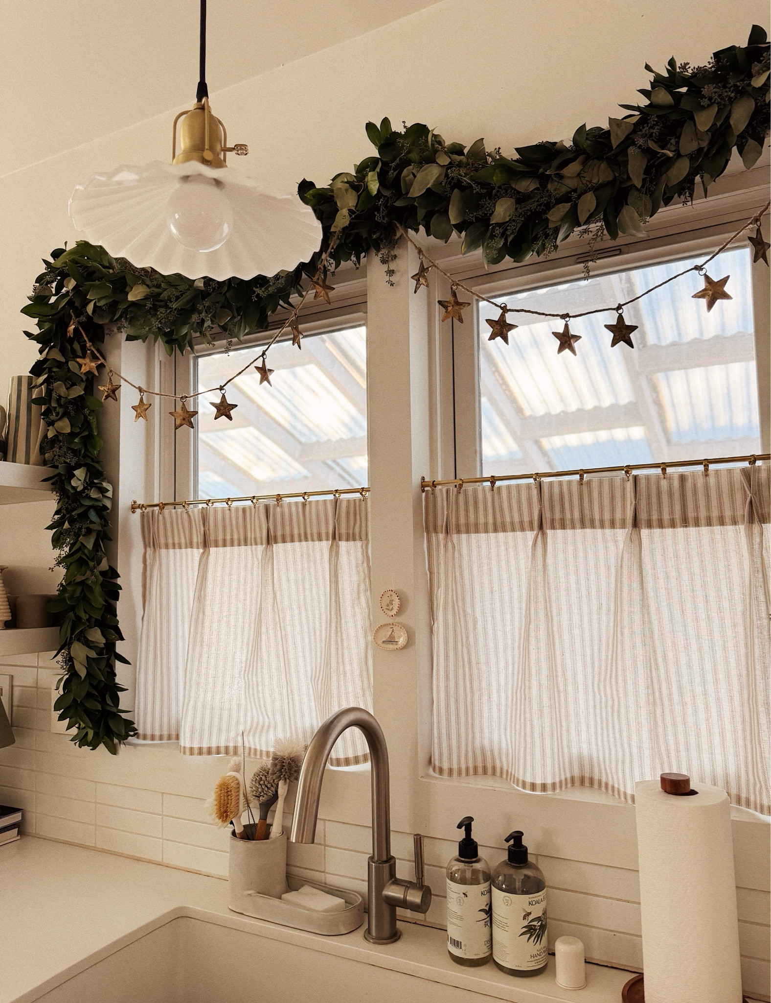 new cafe curtains in the kitchen making me sooooo happy! 

#LTKFindsUnder100 #LTKHome #LTKHoliday